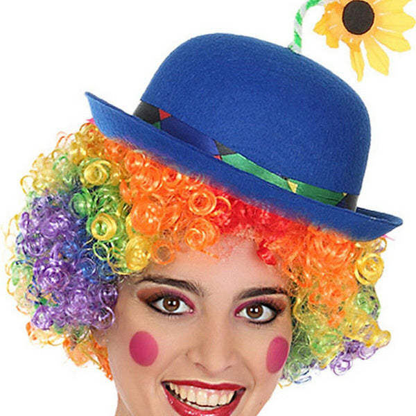 Clownmössa Blå Multicolour-Leksaker och spel, Fancy klänning och accessoarer-BigBuy Carnival-peaceofhome.se