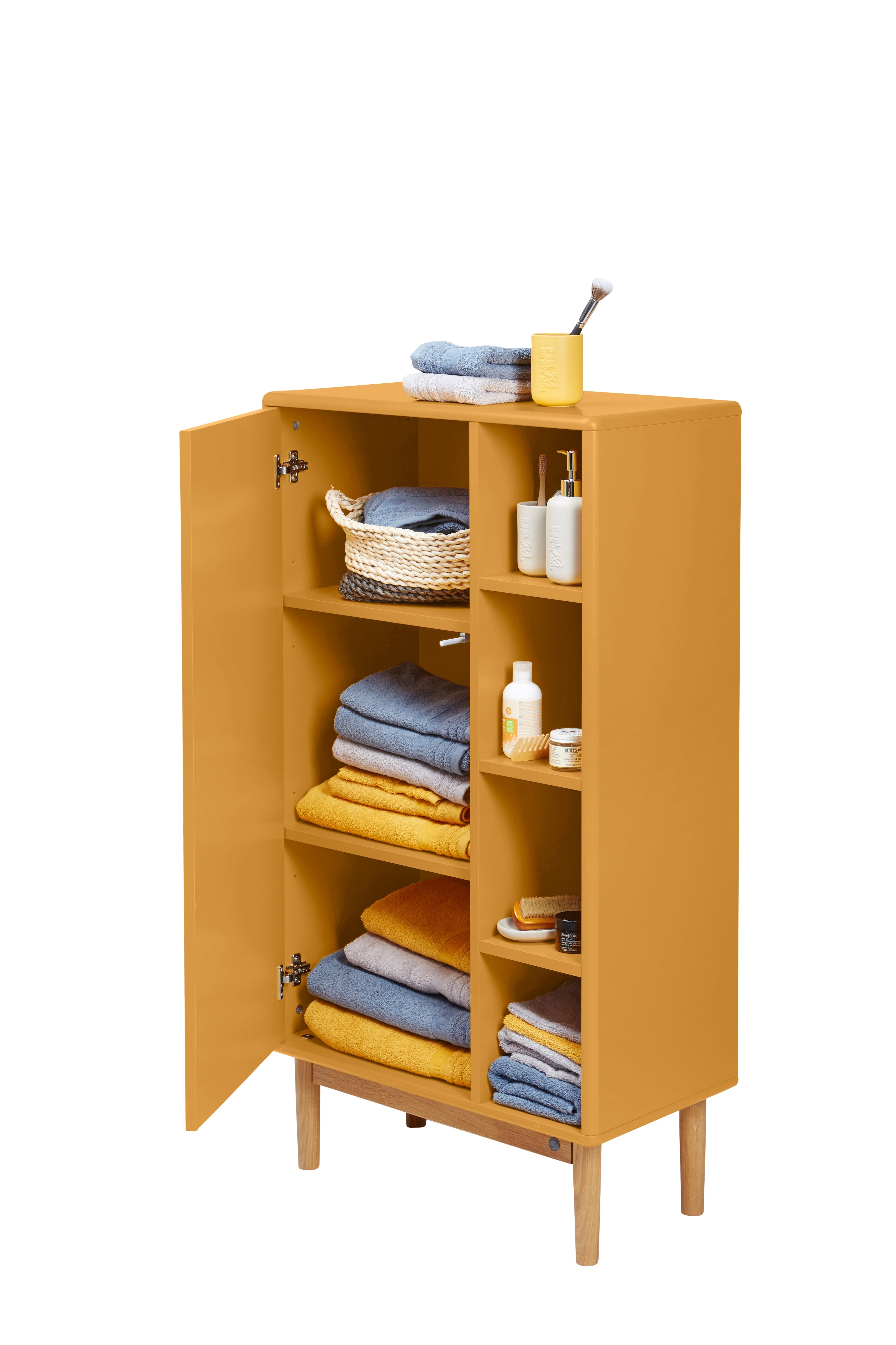 Color Bath Skåp 1 dörr, 4 fack-Badrumsmöbler-Tenzo-peaceofhome.se