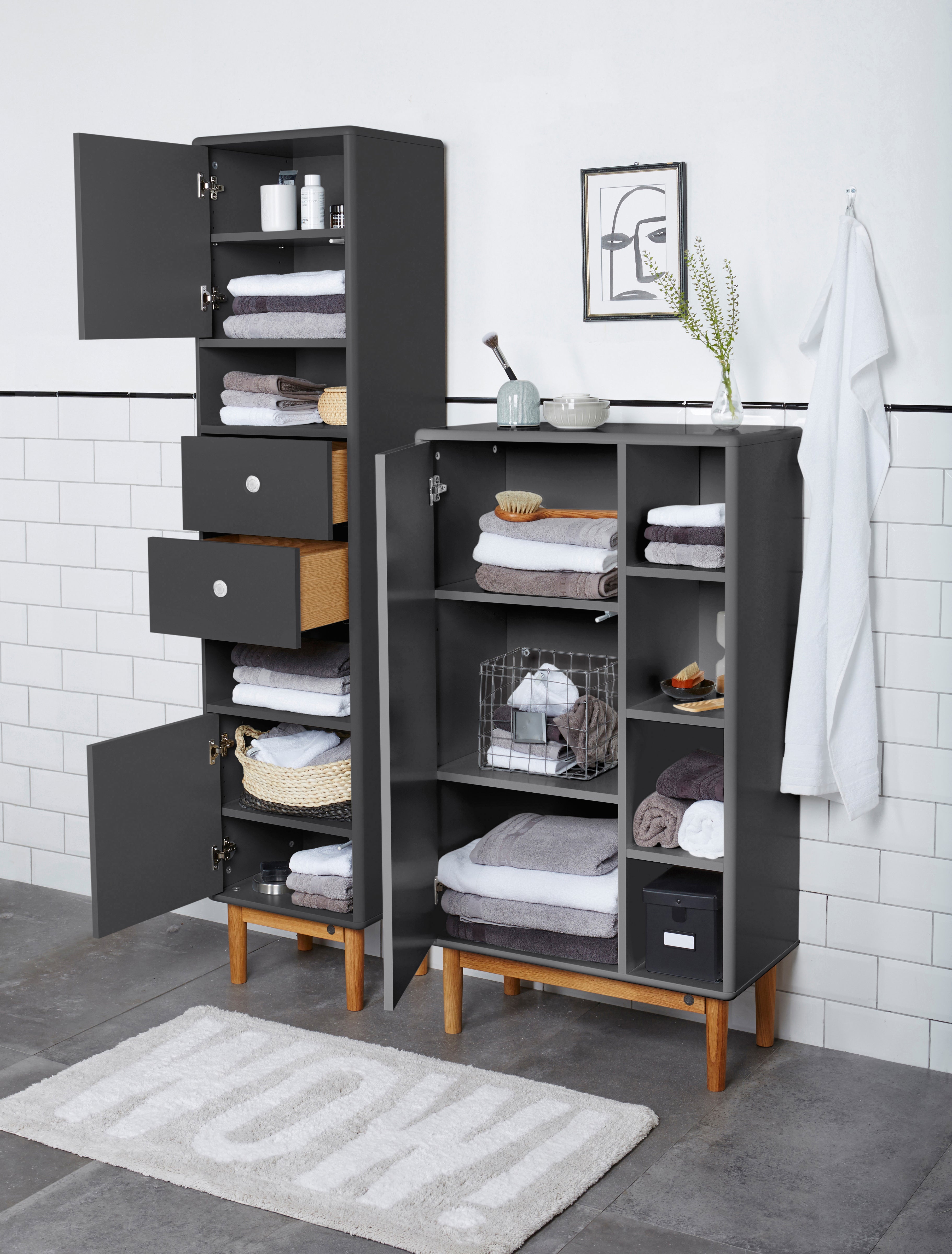 Color Bath Skåp 1 dörr, 4 fack-Badrumsmöbler-Tenzo-peaceofhome.se