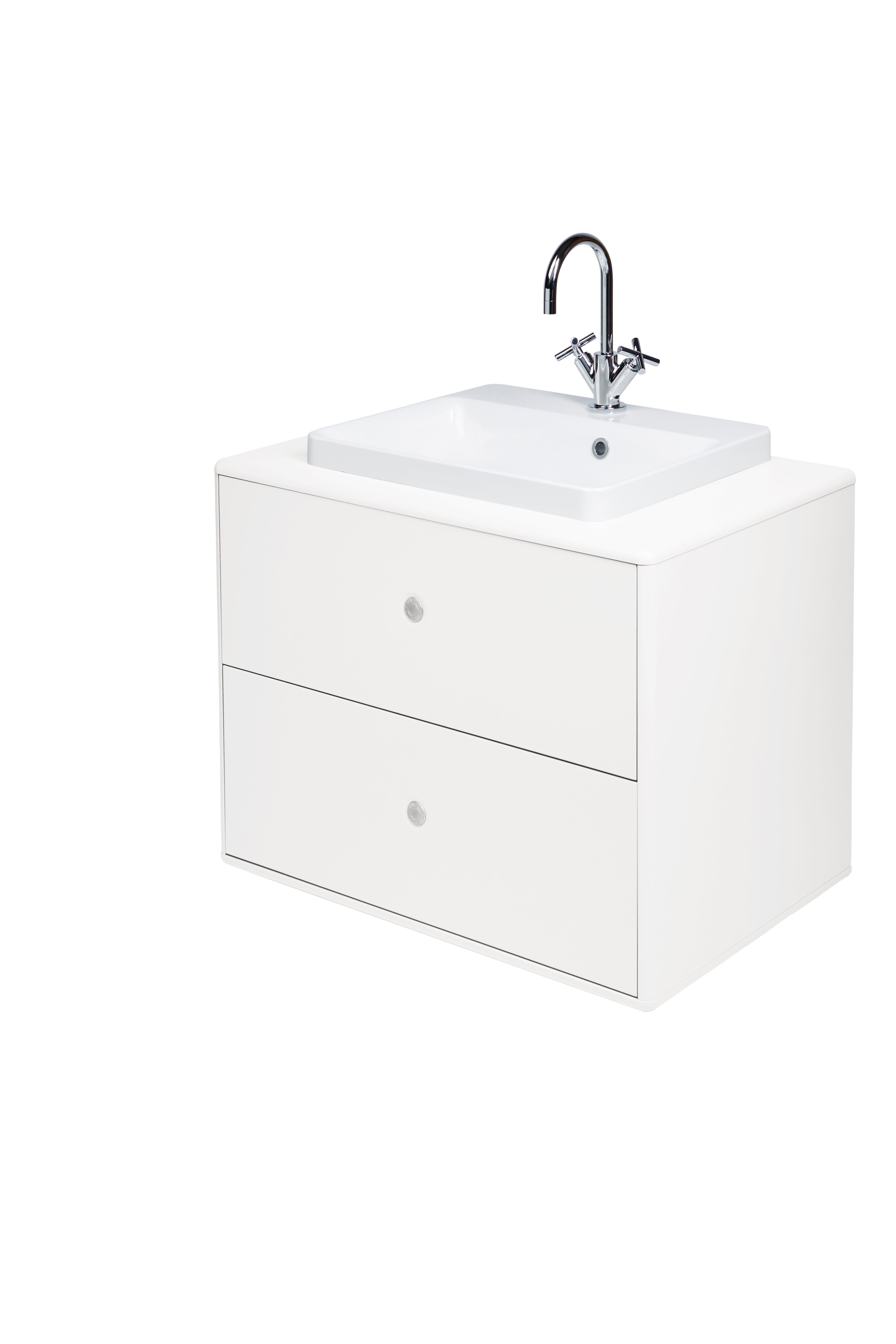 Color Bath Tvättställsbänk med tvättho, 2 lådor-Badrumsmöbler-Tenzo-peaceofhome.se