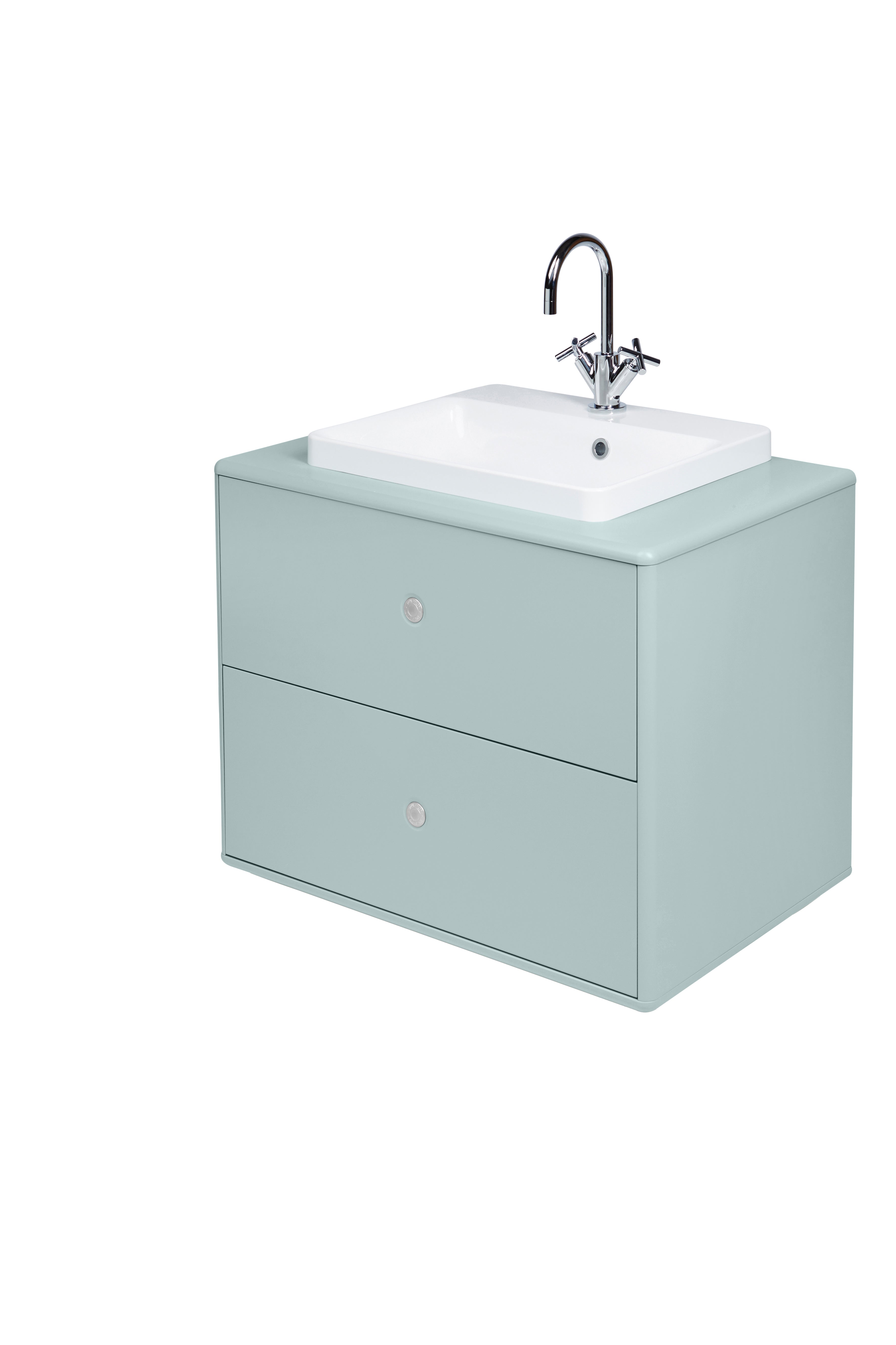 Color Bath Tvättställsbänk med tvättho, 2 lådor-Badrumsmöbler-Tenzo-peaceofhome.se