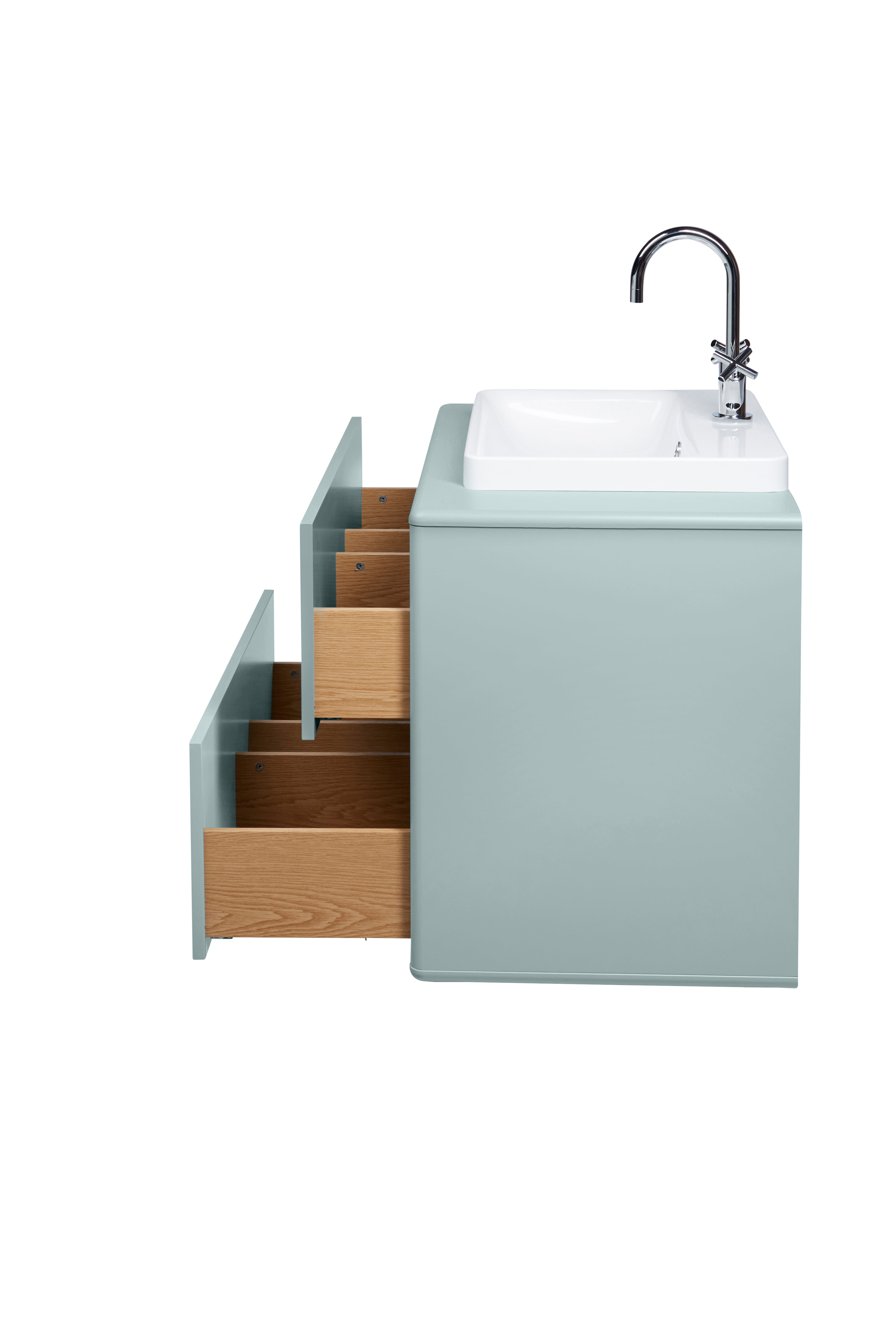 Color Bath Tvättställsbänk med tvättho, 2 lådor-Badrumsmöbler-Tenzo-peaceofhome.se