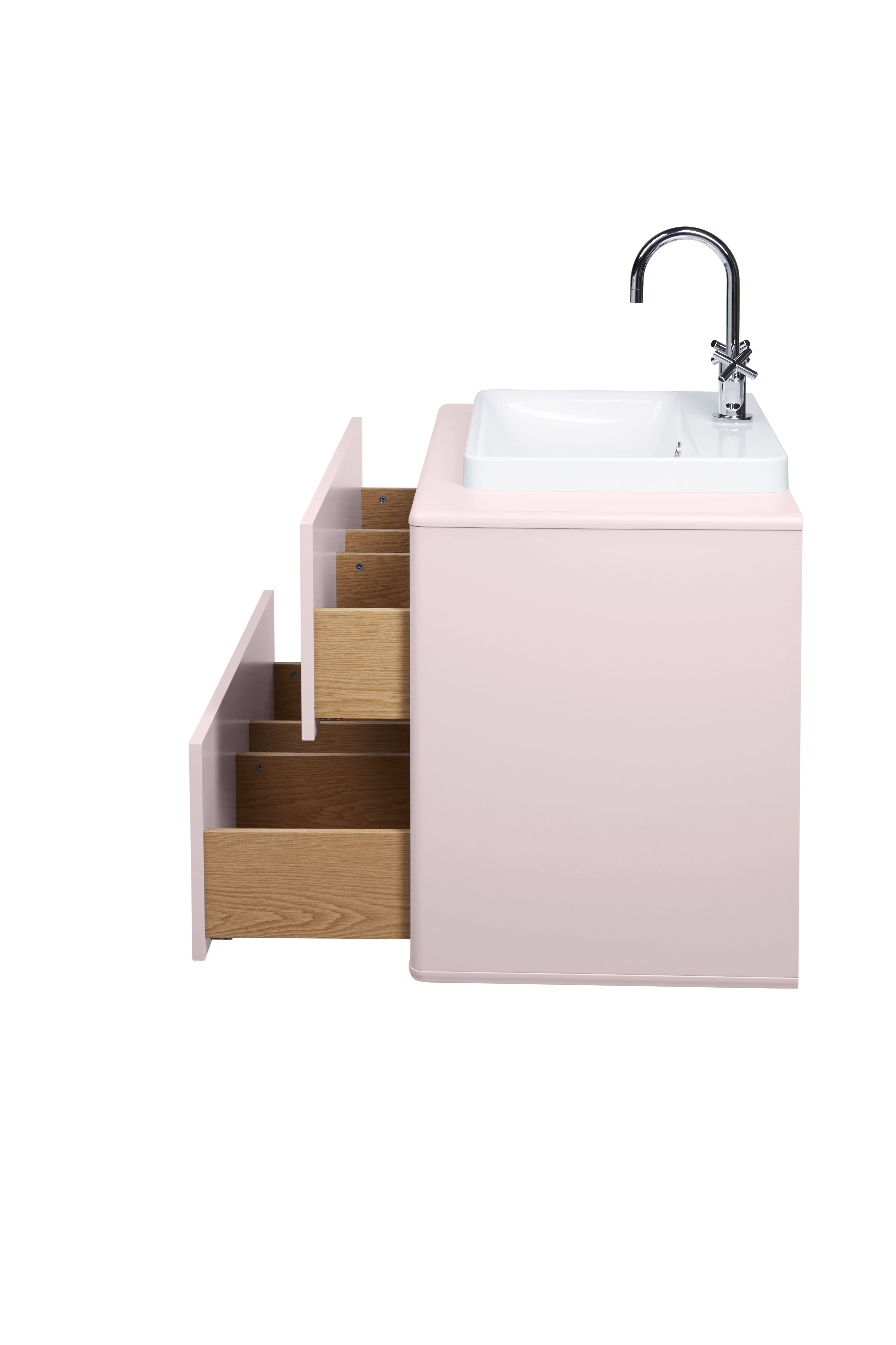 Color Bath Tvättställsbänk med tvättho, 2 lådor-Badrumsmöbler-Tenzo-peaceofhome.se