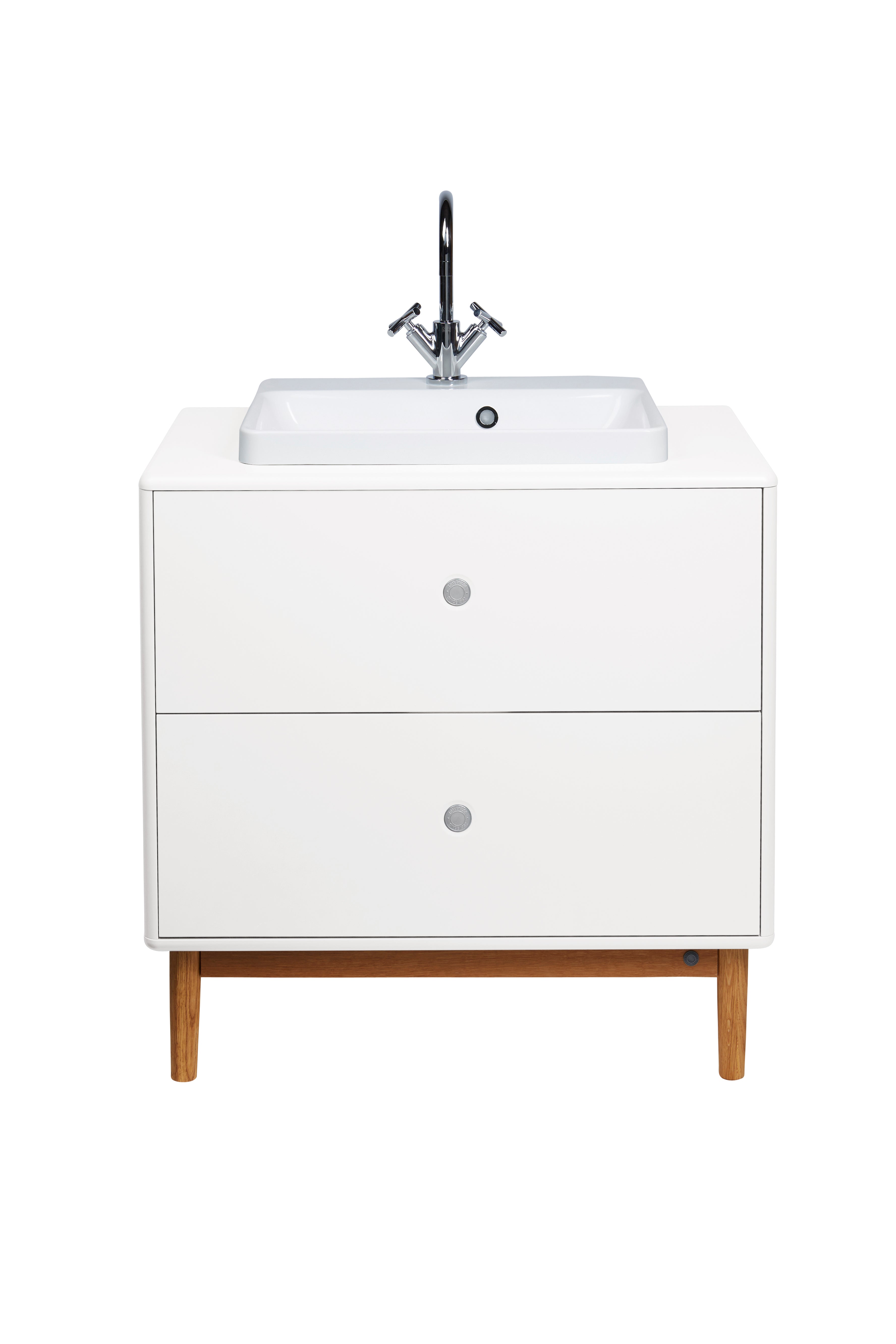 Color Bath Tvättställsbänk med tvättho, 2 lådor-Badrumsmöbler-Tenzo-peaceofhome.se