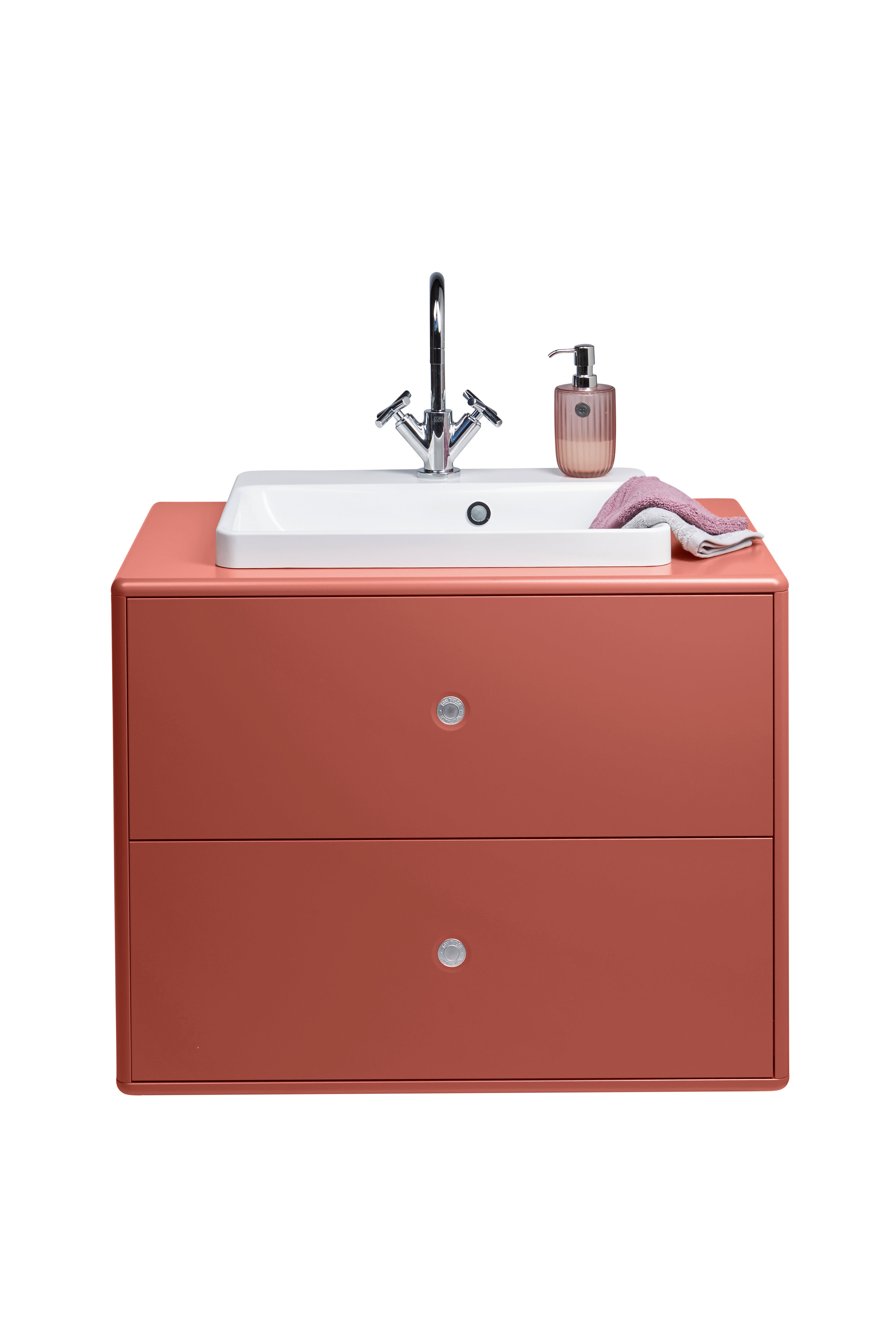 Color Bath Tvättställsbänk med tvättho, 2 lådor-Badrumsmöbler-Tenzo-peaceofhome.se