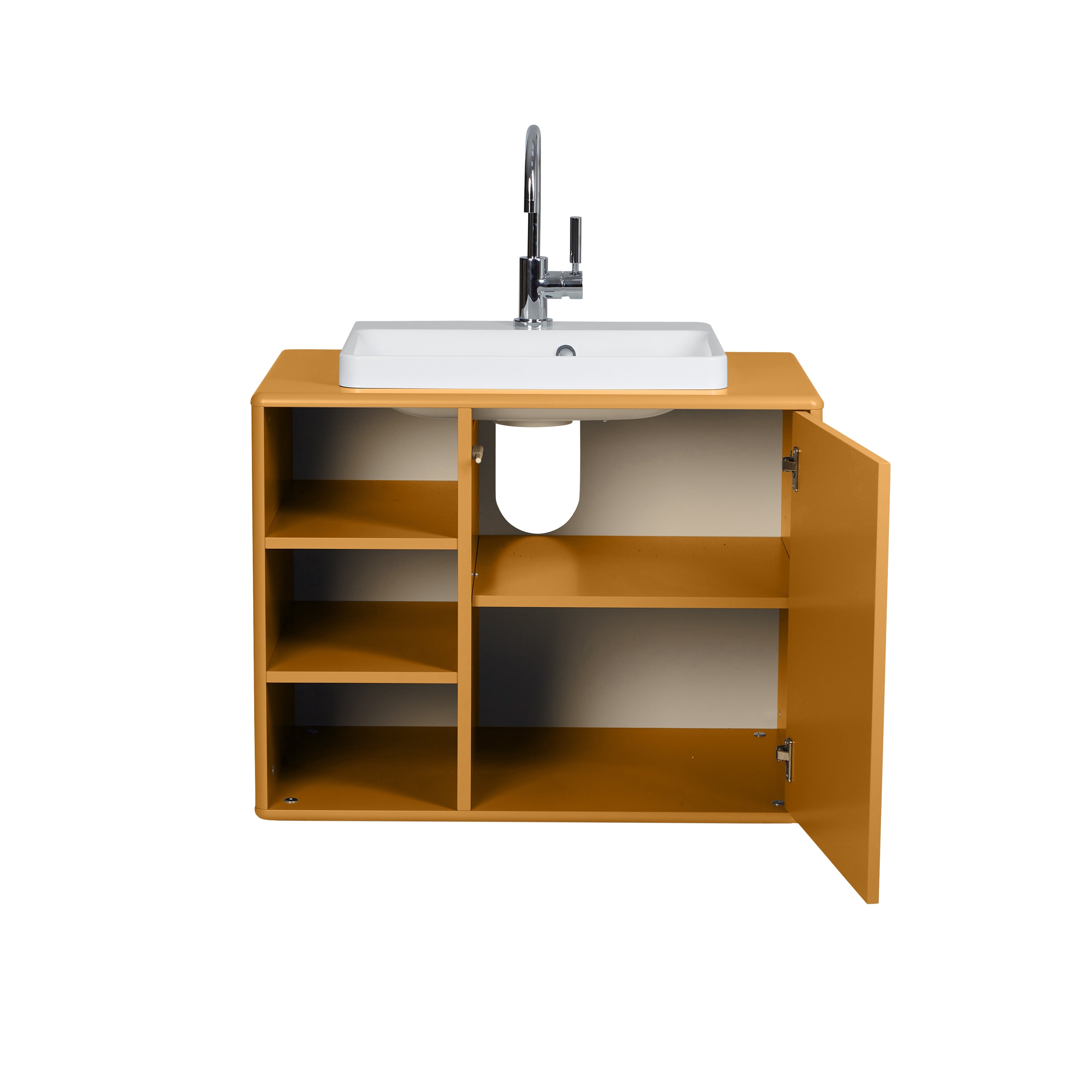 Color Bath Tvättställsbänk med tvättho, 3 fack, 1 dörr-Badrumsmöbler-Tenzo-peaceofhome.se