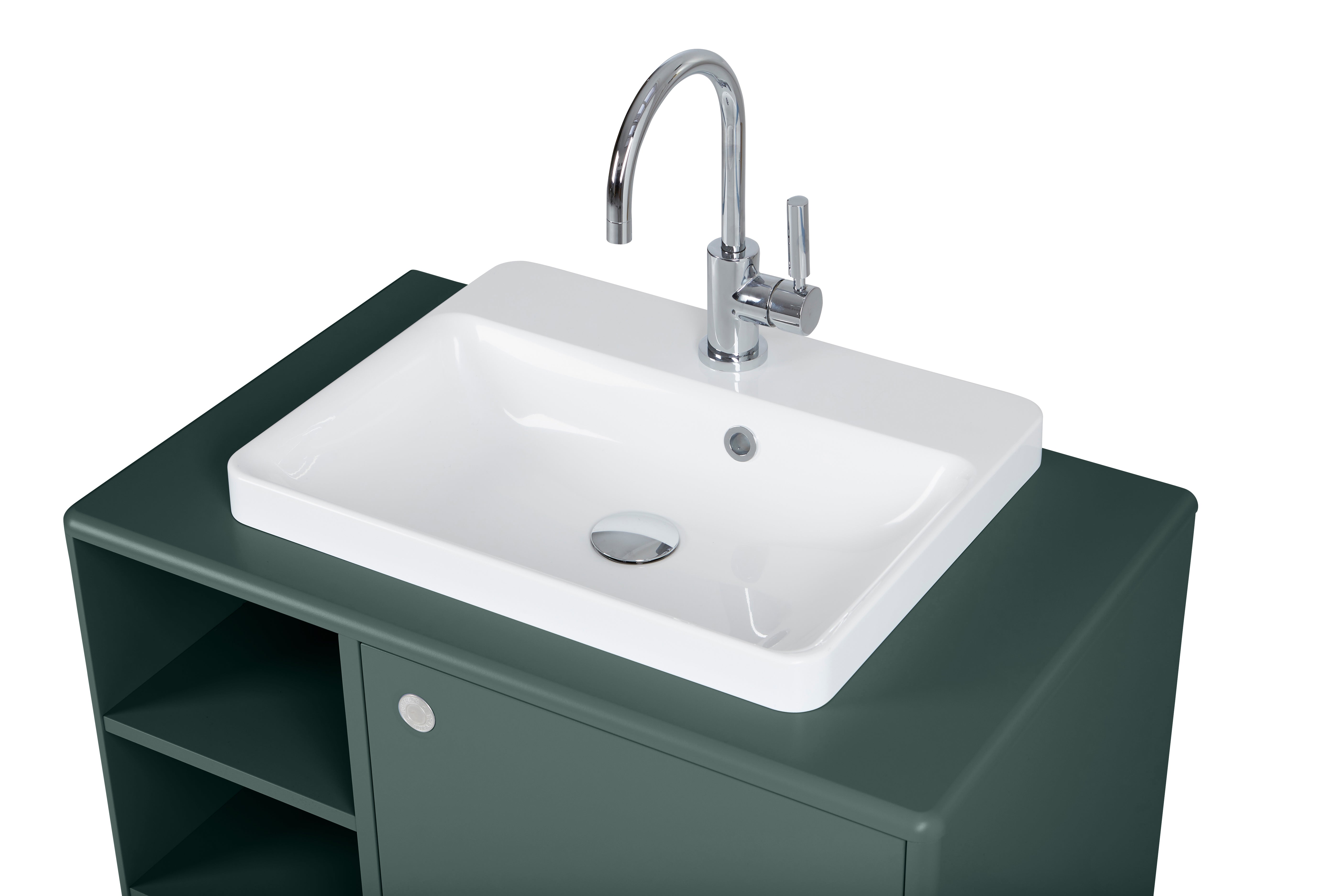 Color Bath Tvättställsbänk med tvättho, 3 fack, 1 dörr-Badrumsmöbler-Tenzo-peaceofhome.se