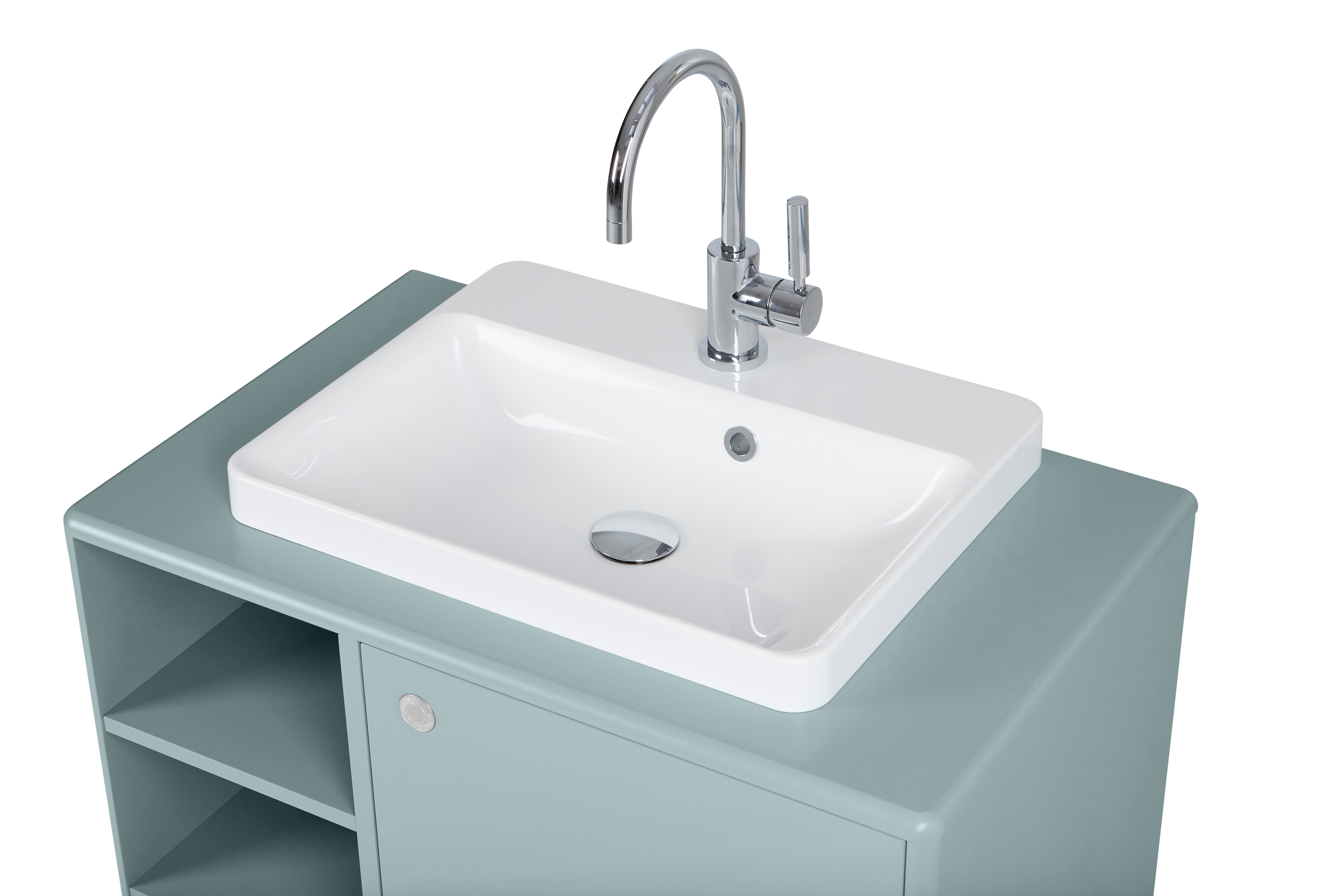 Color Bath Tvättställsbänk med tvättho, 3 fack, 1 dörr-Badrumsmöbler-Tenzo-peaceofhome.se