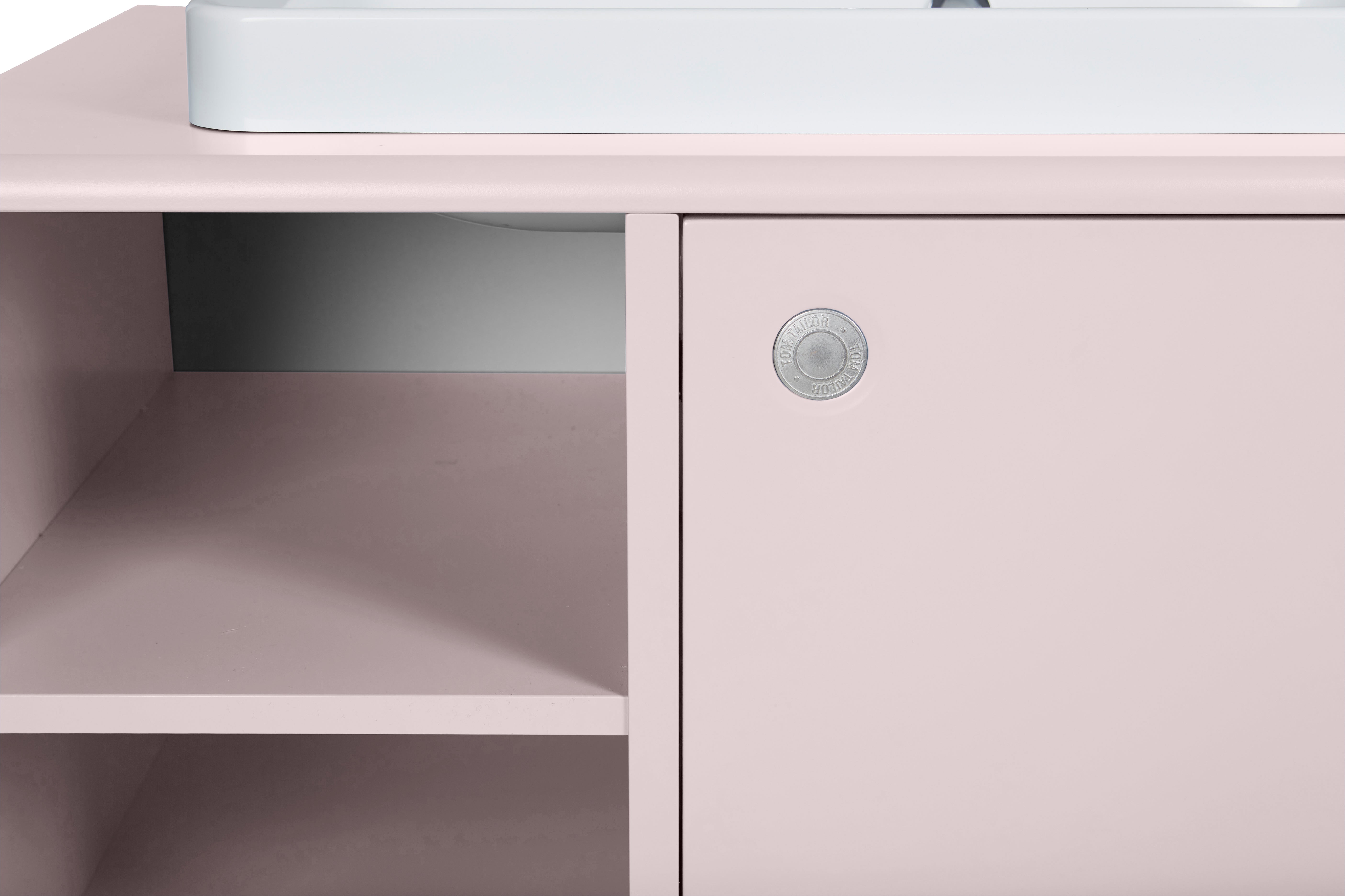 Color Bath Tvättställsbänk med tvättho, 3 fack, 1 dörr-Badrumsmöbler-Tenzo-peaceofhome.se