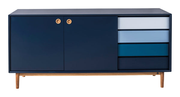 Color Box Sideboard 2 dörrar och 4 lådor-Förvaringsmöbler-Tenzo-peaceofhome.se