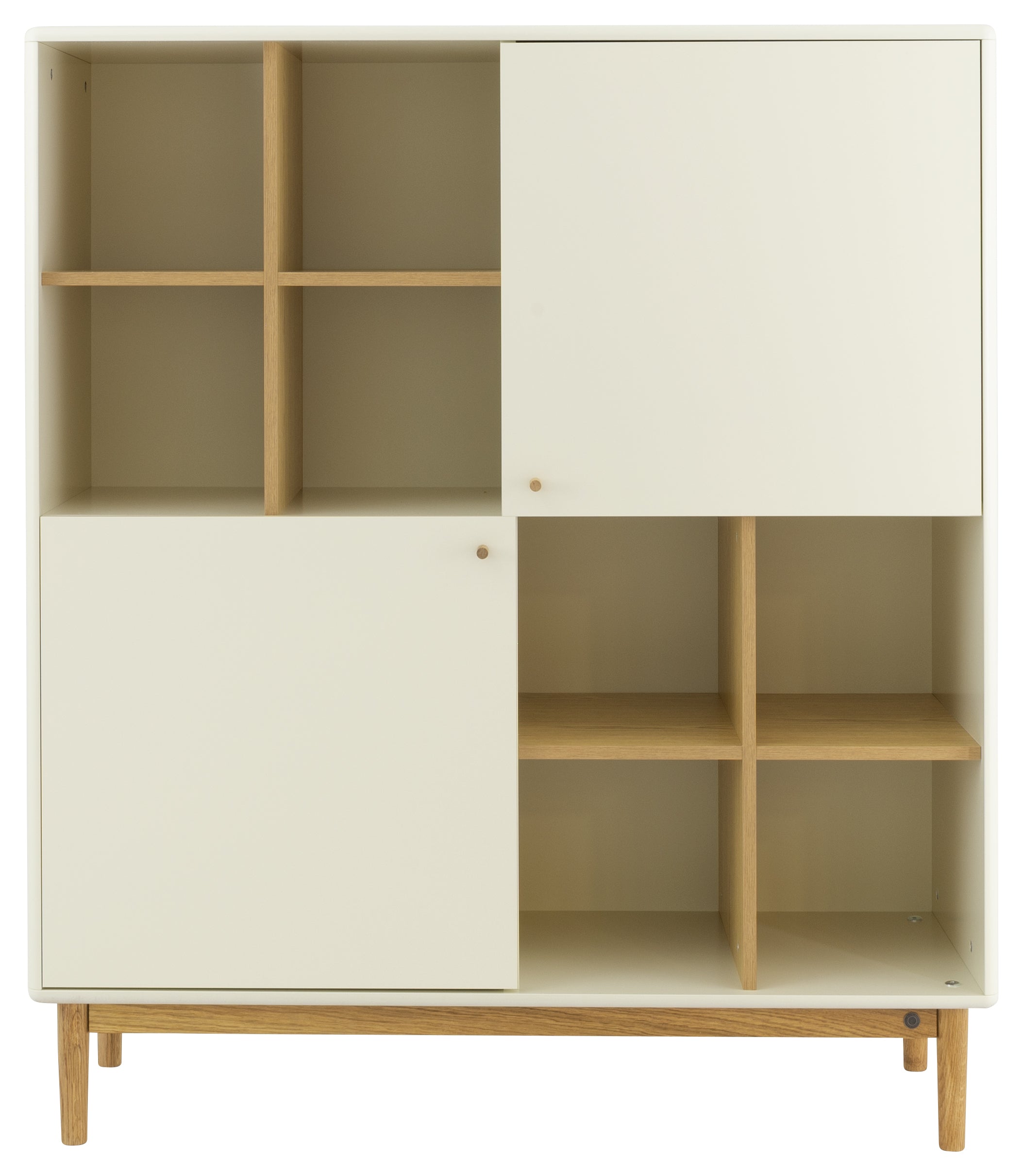 Color Living Högskåp 2 dörrar, 8 fack-Förvaringsmöbler-Tenzo-peaceofhome.se