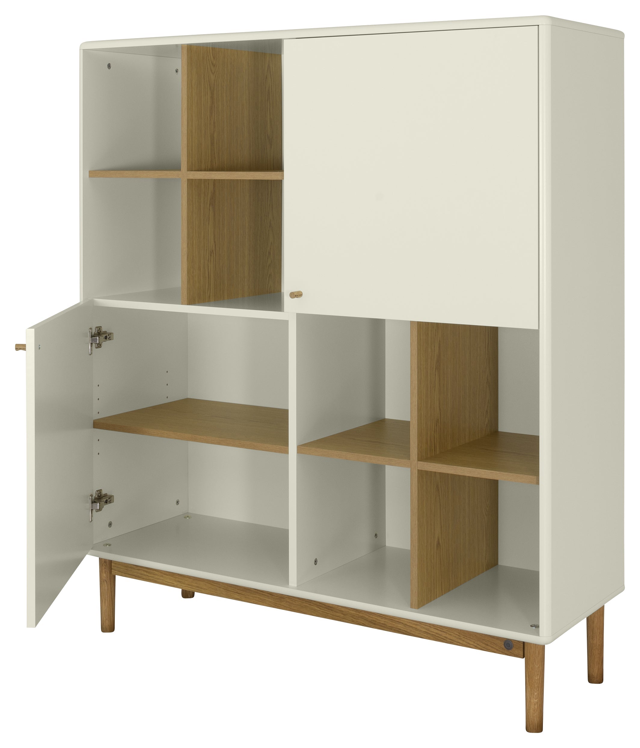 Color Living Högskåp 2 dörrar, 8 fack-Förvaringsmöbler-Tenzo-peaceofhome.se