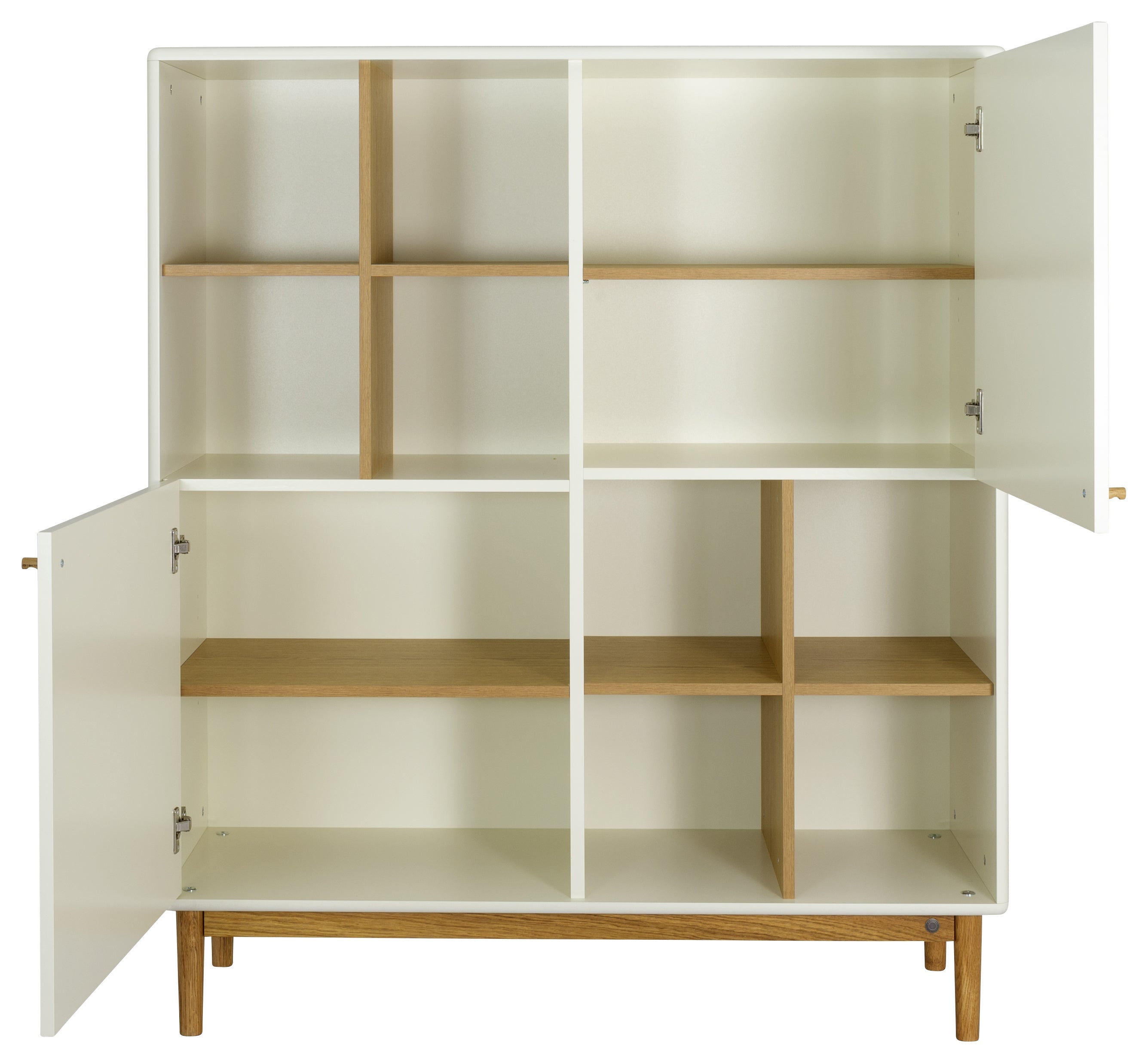 Color Living Högskåp 2 dörrar, 8 fack-Förvaringsmöbler-Tenzo-peaceofhome.se