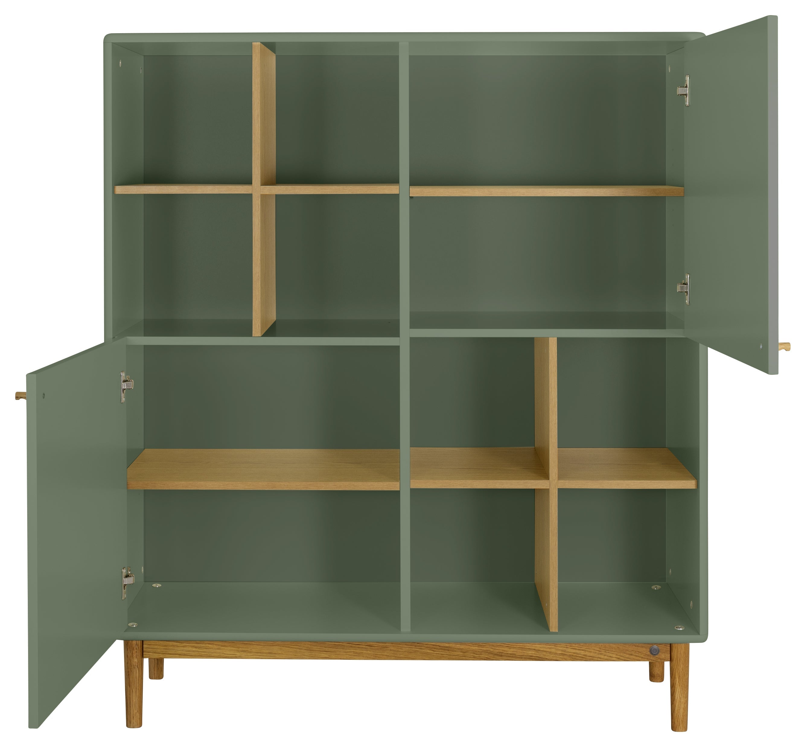 Color Living Högskåp 2 dörrar, 8 fack-Förvaringsmöbler-Tenzo-peaceofhome.se