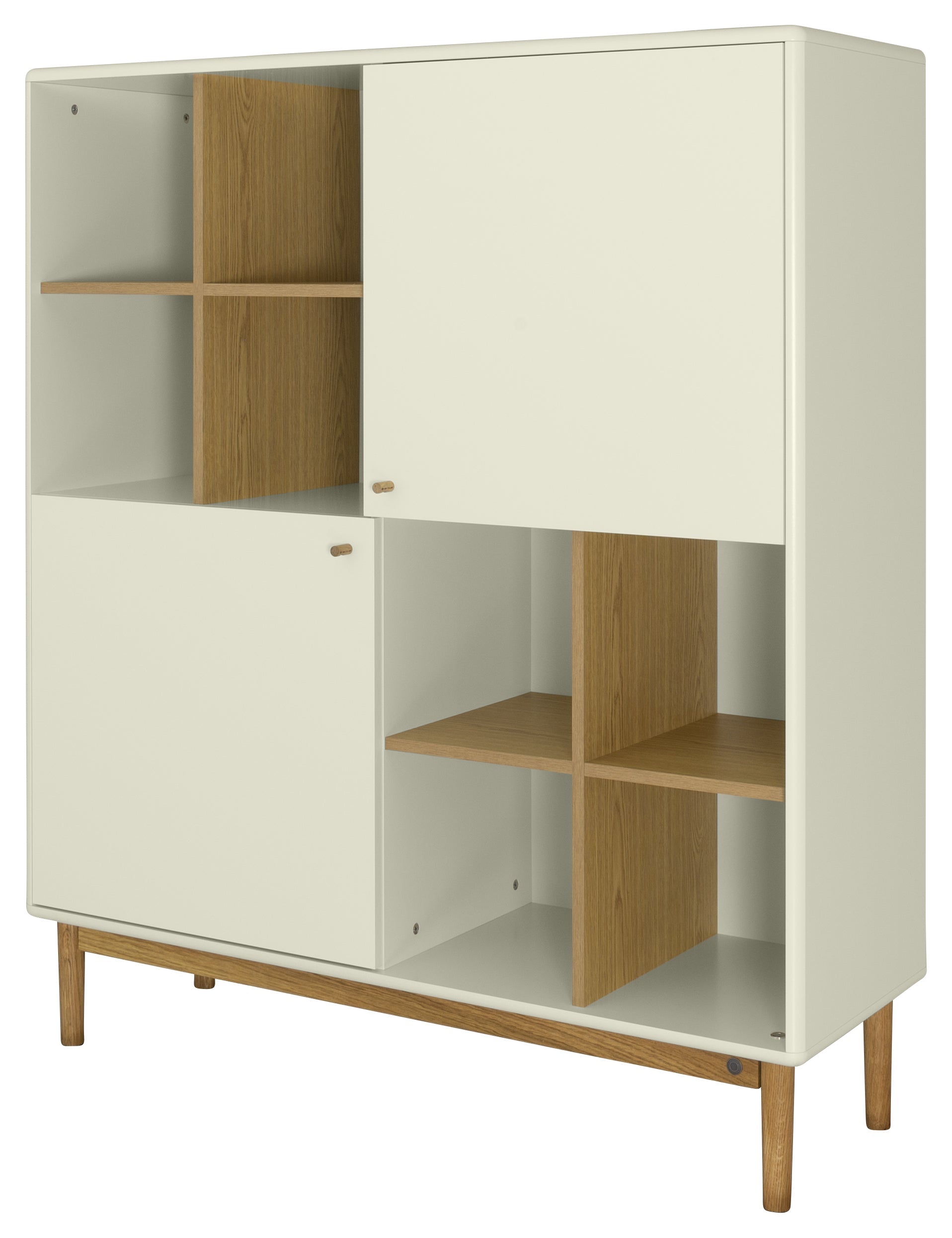 Color Living Högskåp 2 dörrar, 8 fack-Förvaringsmöbler-Tenzo-peaceofhome.se