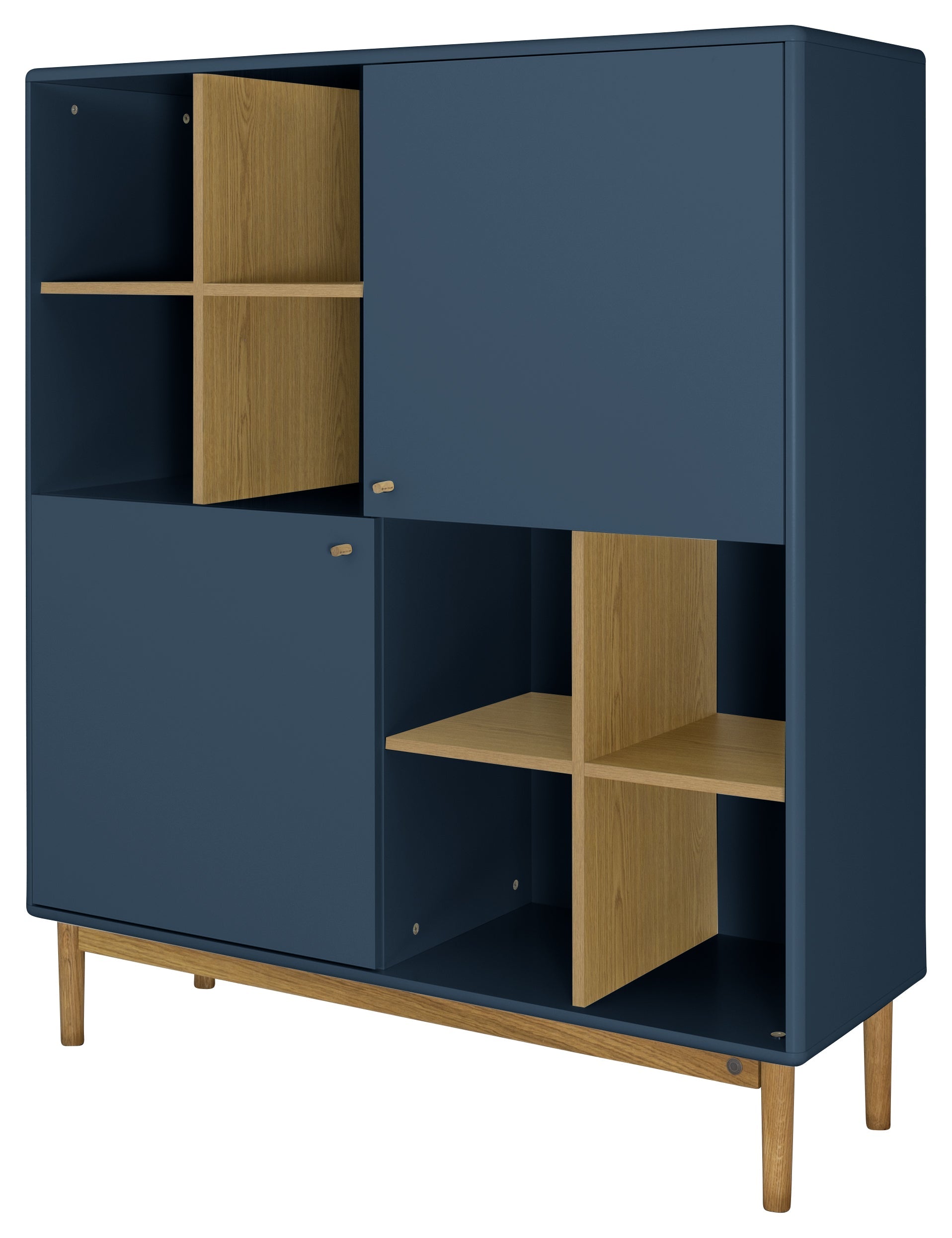 Color Living Högskåp 2 dörrar, 8 fack-Förvaringsmöbler-Tenzo-peaceofhome.se