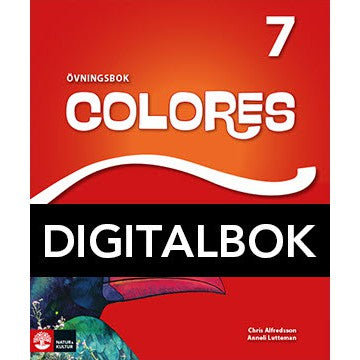 Colores 7 Övningsbok Digital, andra upplagan-Digitala böcker-Natur & Kultur Digital-peaceofhome.se