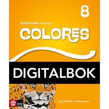 Colores 8 Övningsbok Digital, andra upplagan-Digitala böcker-Natur & Kultur Digital-peaceofhome.se