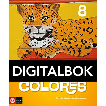 Colores 8 Textbok Digital, andra upplagan-Digitala böcker-Natur & Kultur Digital-peaceofhome.se