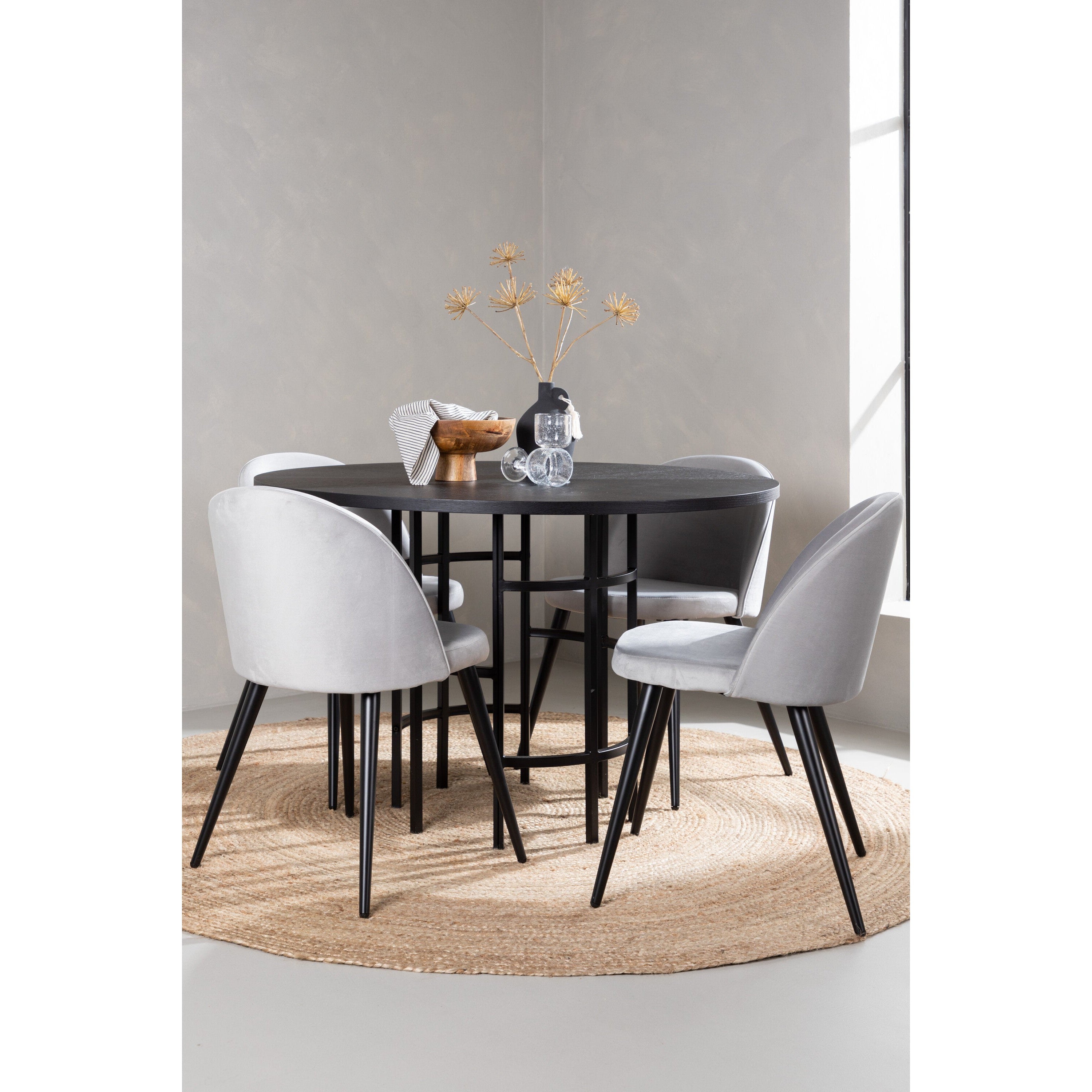 Copenhagen Rund Matgrupp-GR Dining Set-Venture Home-peaceofhome.se