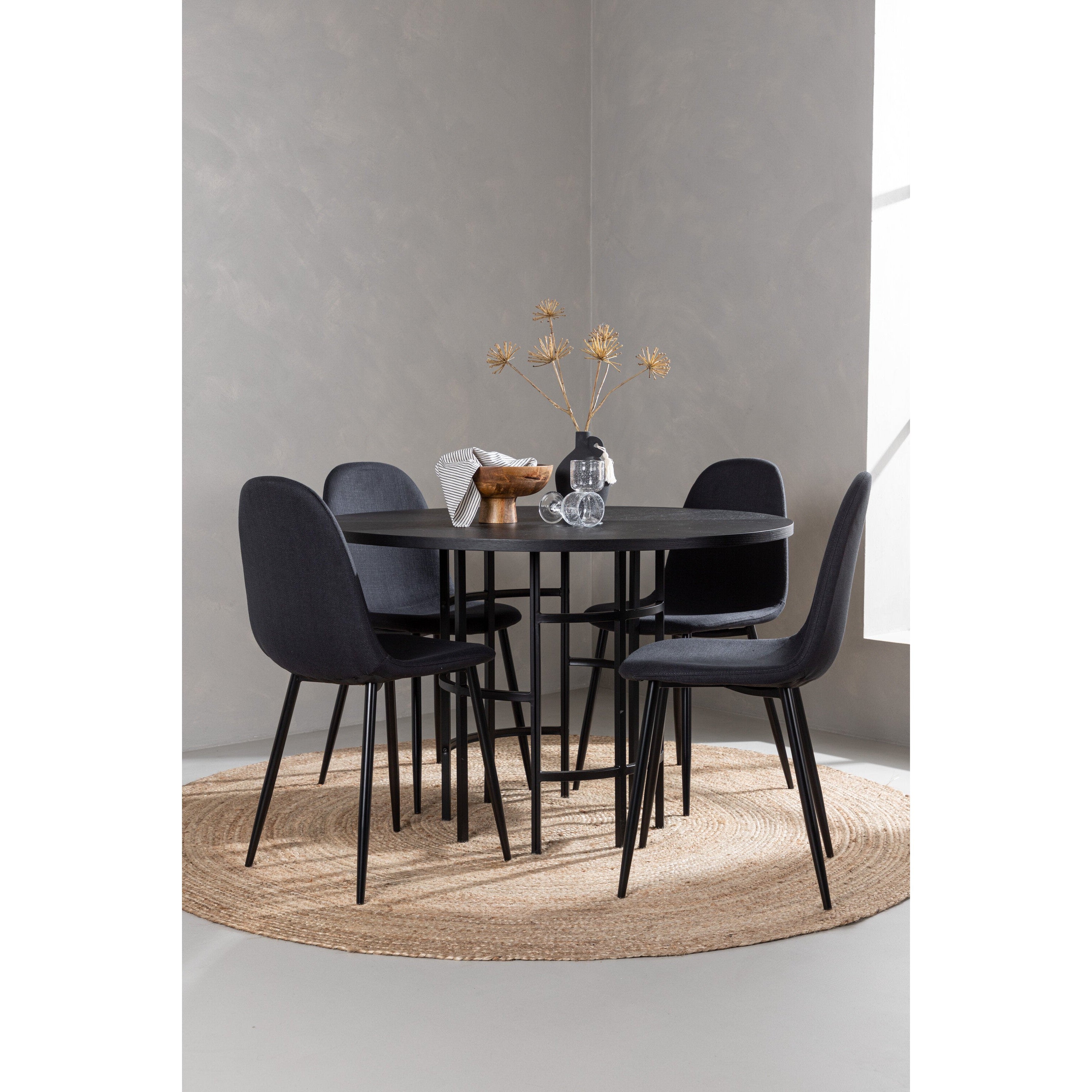 Copenhagen Rund Matgrupp-GR Dining Set-Venture Home-peaceofhome.se