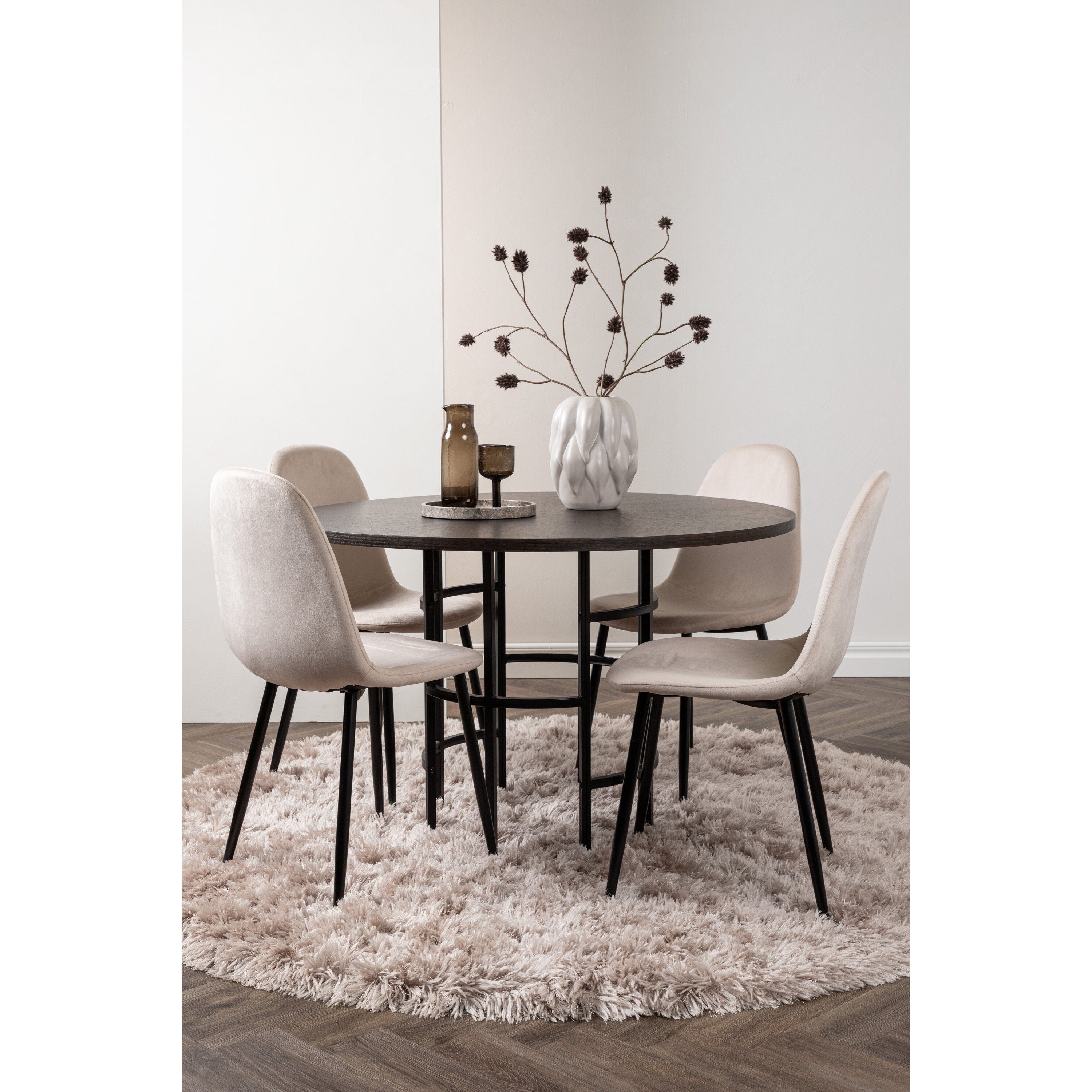 Copenhagen Rund Matgrupp-GR Dining Set-Venture Home-peaceofhome.se