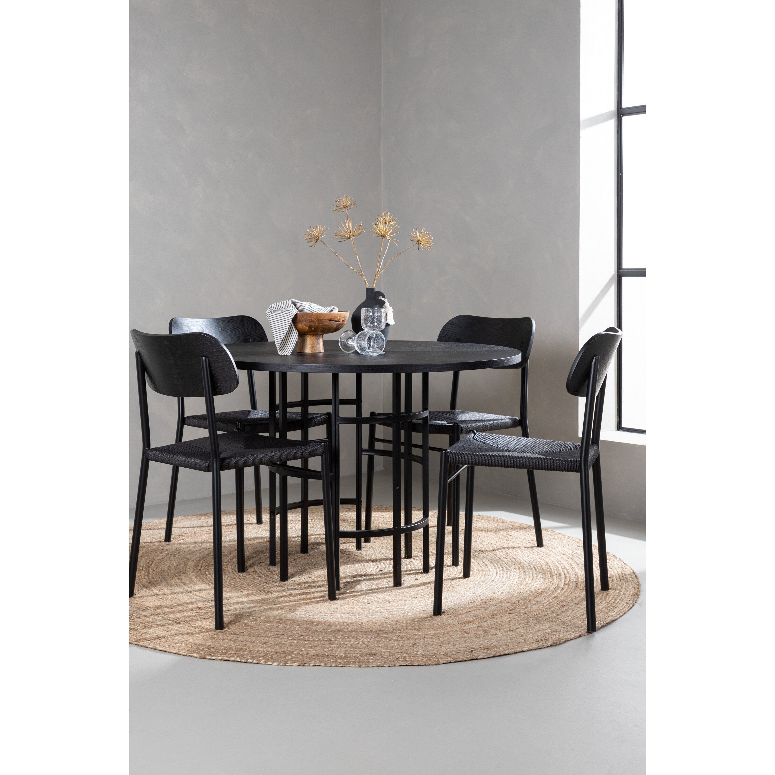 Copenhagen Rund Matgrupp-GR Dining Set-Venture Home-peaceofhome.se