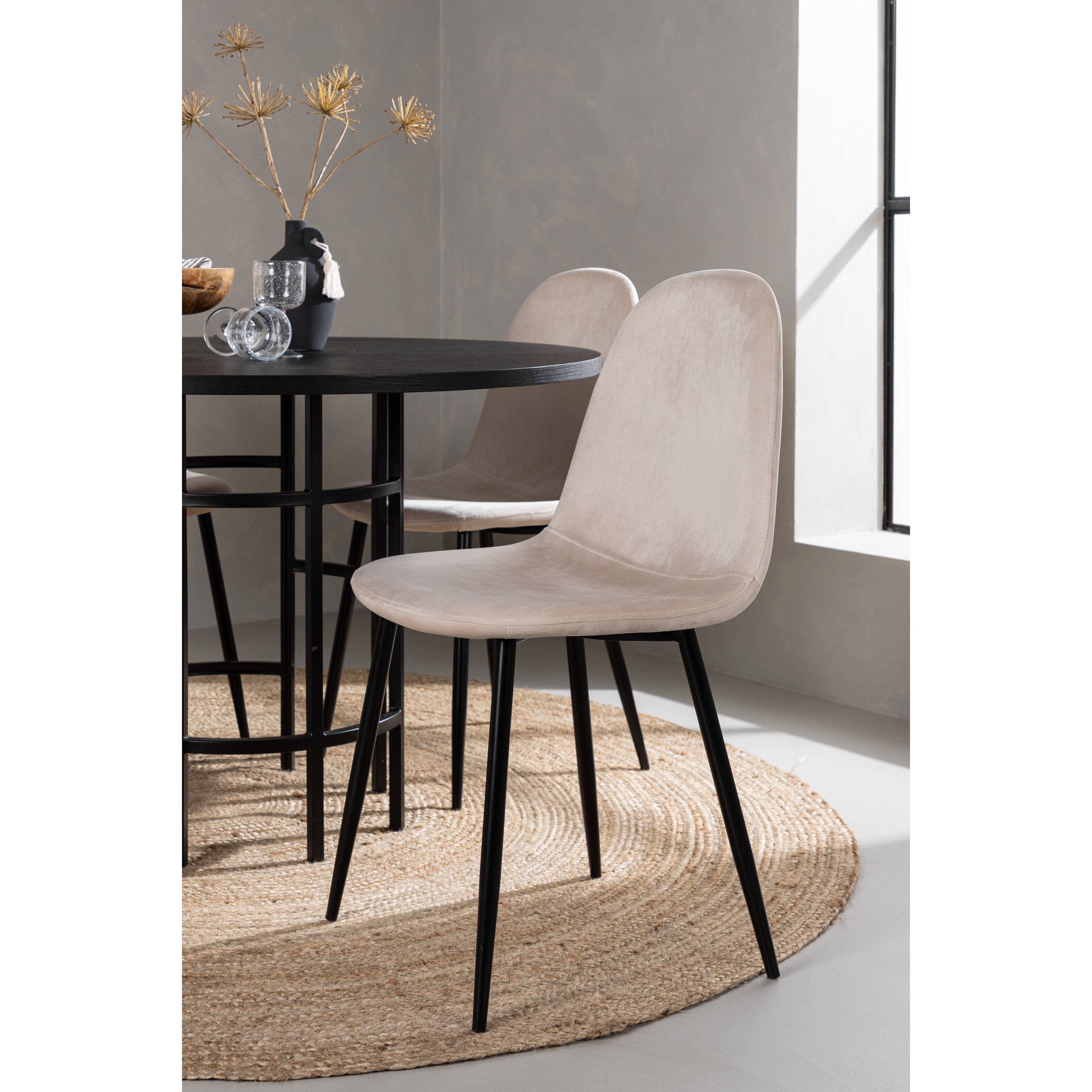 Copenhagen Rund Matgrupp-GR Dining Set-Venture Home-peaceofhome.se