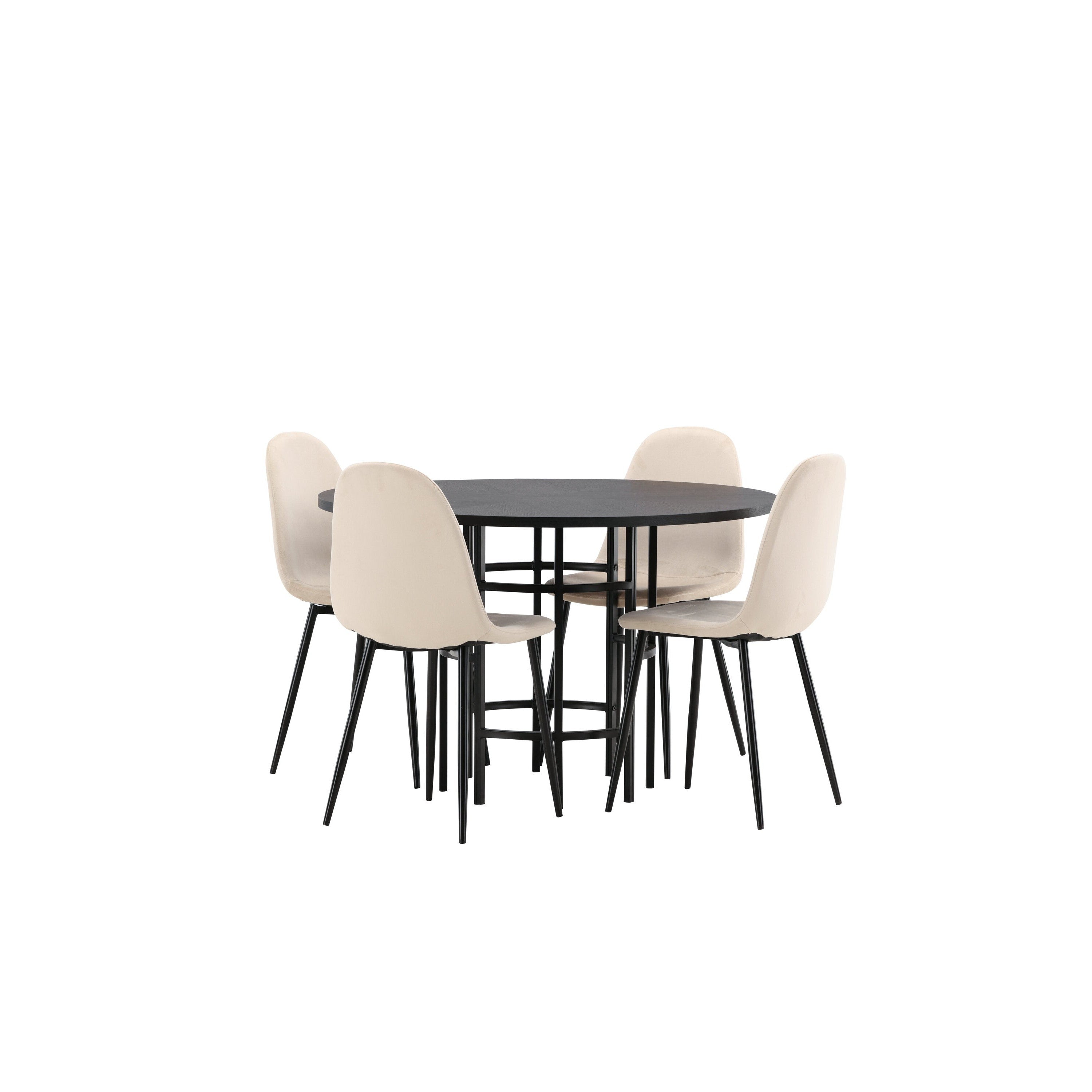 Copenhagen Rund Matgrupp-GR Dining Set-Venture Home-peaceofhome.se