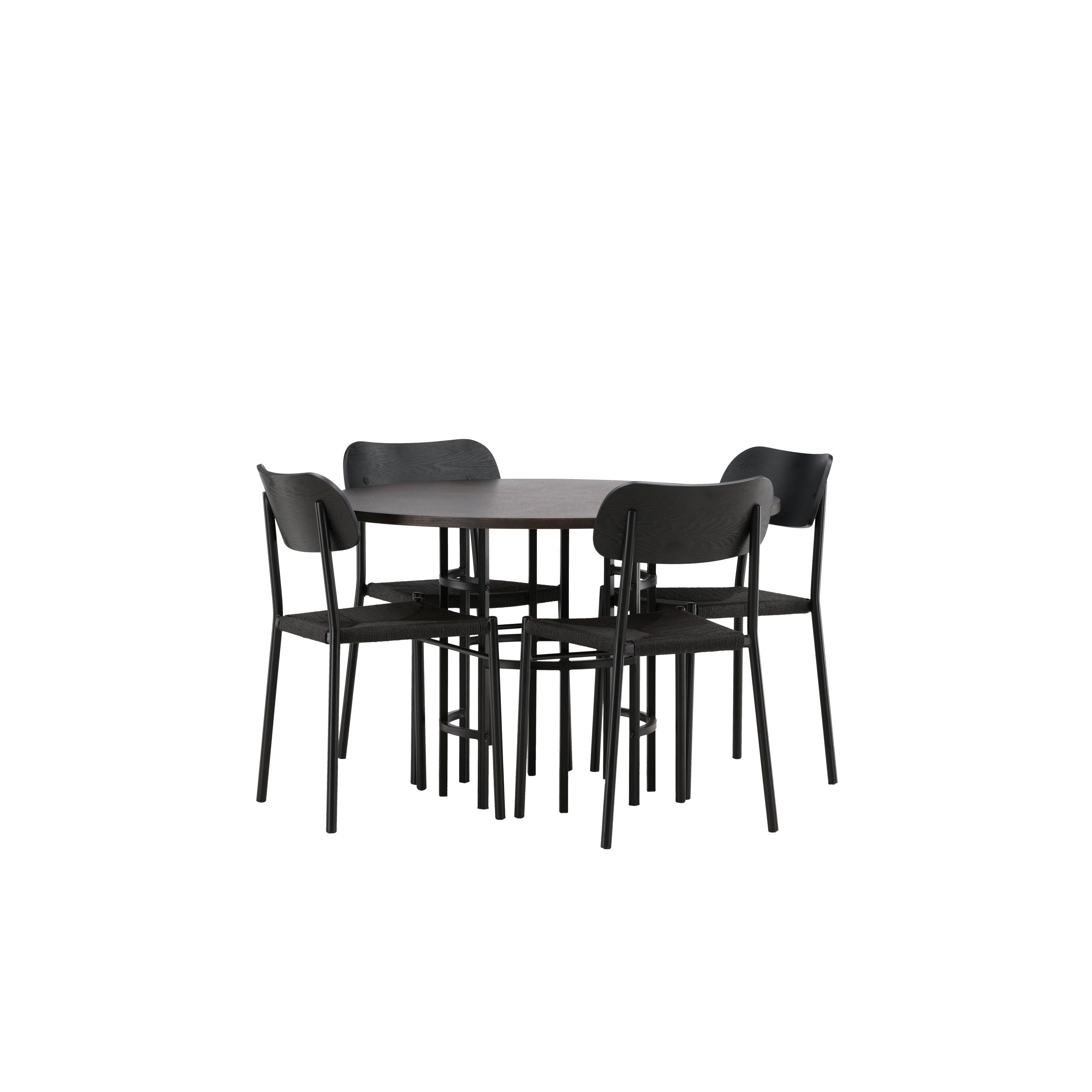 Copenhagen Rund Matgrupp-GR Dining Set-Venture Home-peaceofhome.se