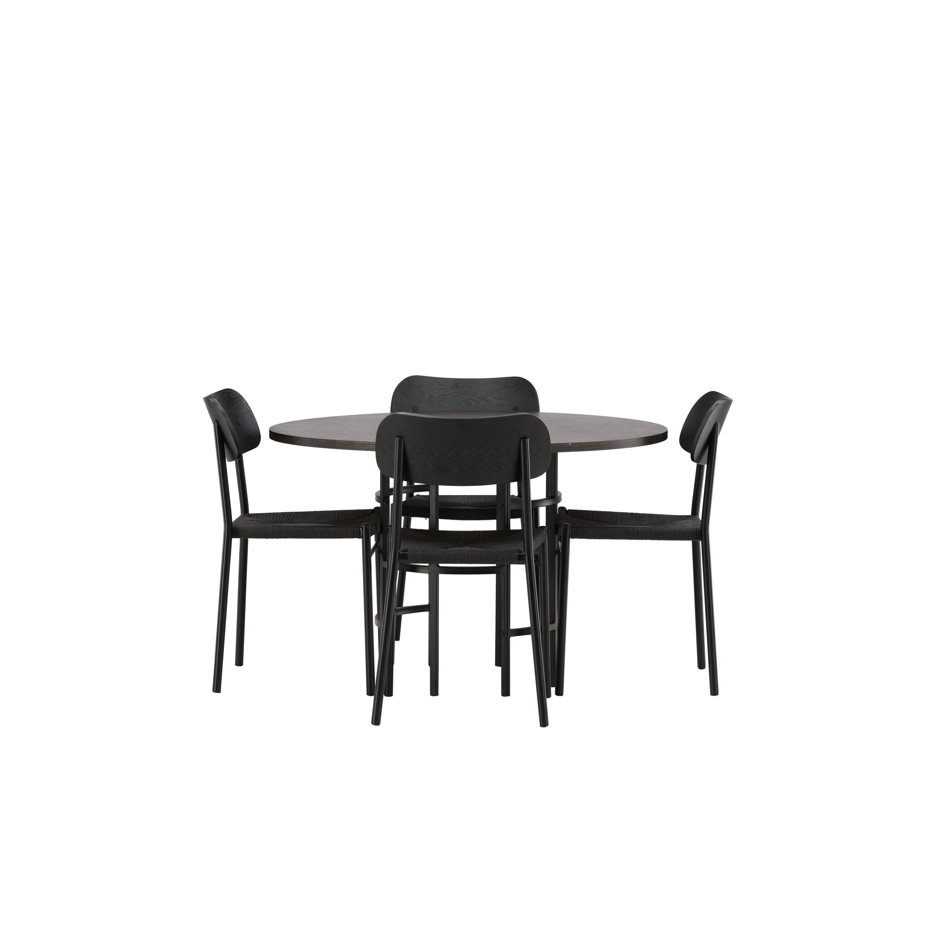 Copenhagen Rund Matgrupp-GR Dining Set-Venture Home-peaceofhome.se