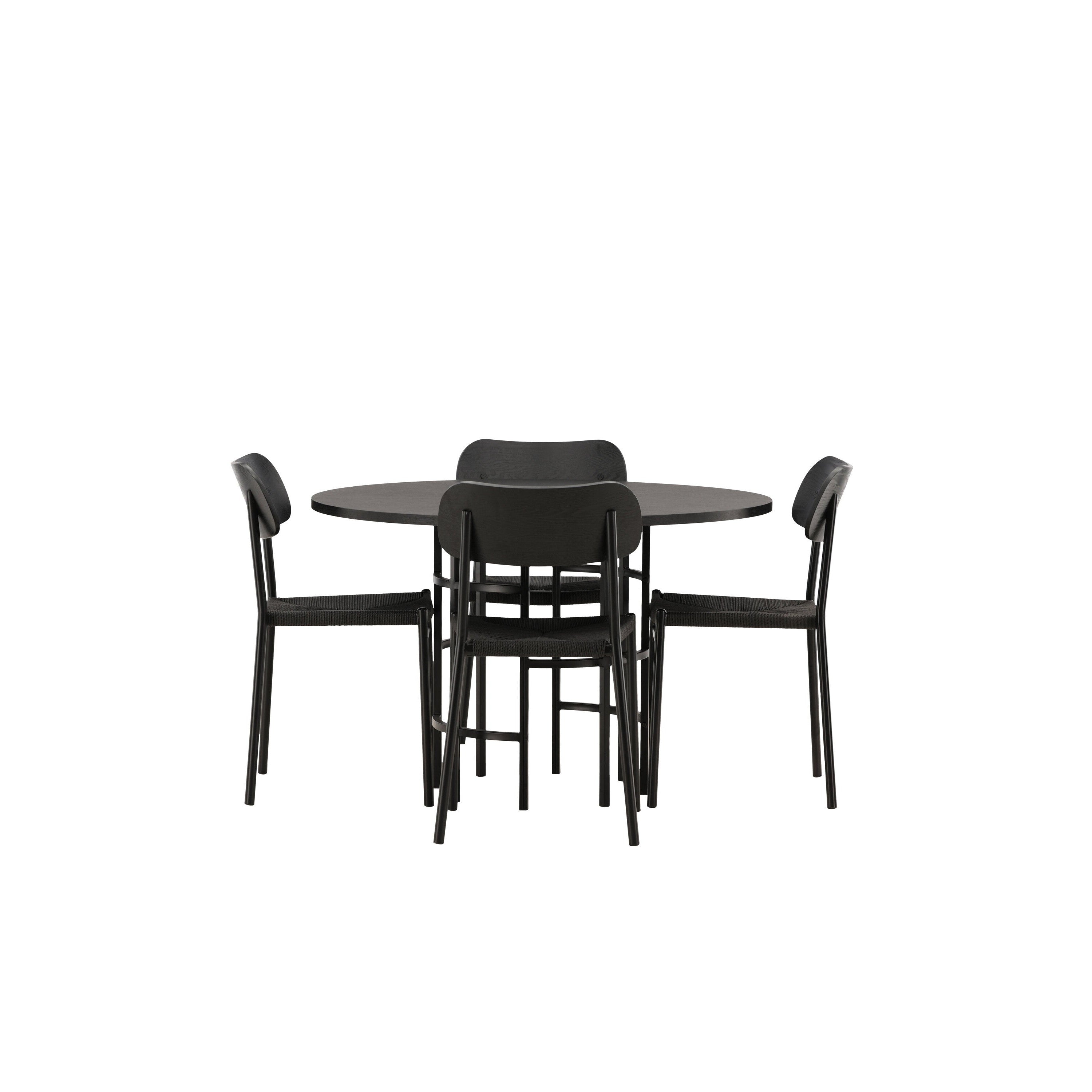 Copenhagen Rund Matgrupp-GR Dining Set-Venture Home-peaceofhome.se