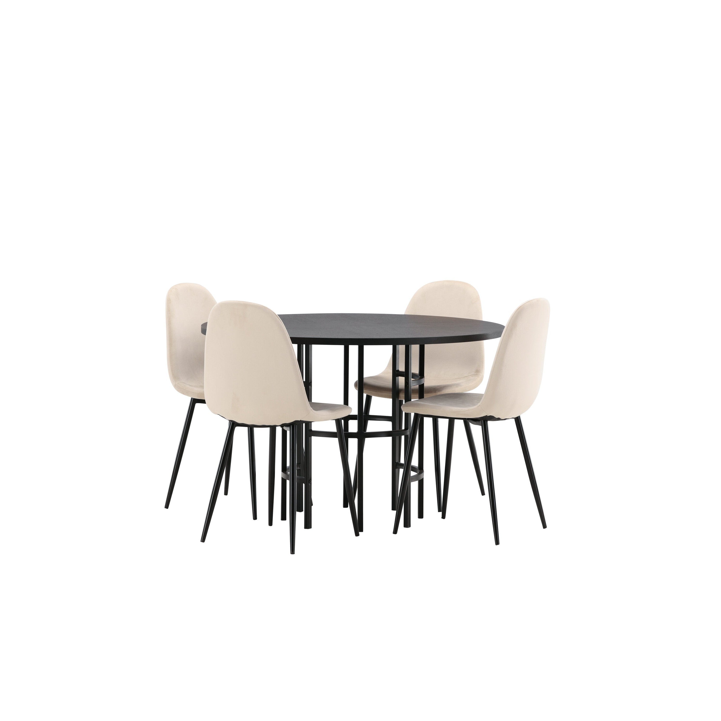 Copenhagen Rund Matgrupp-GR Dining Set-Venture Home-peaceofhome.se