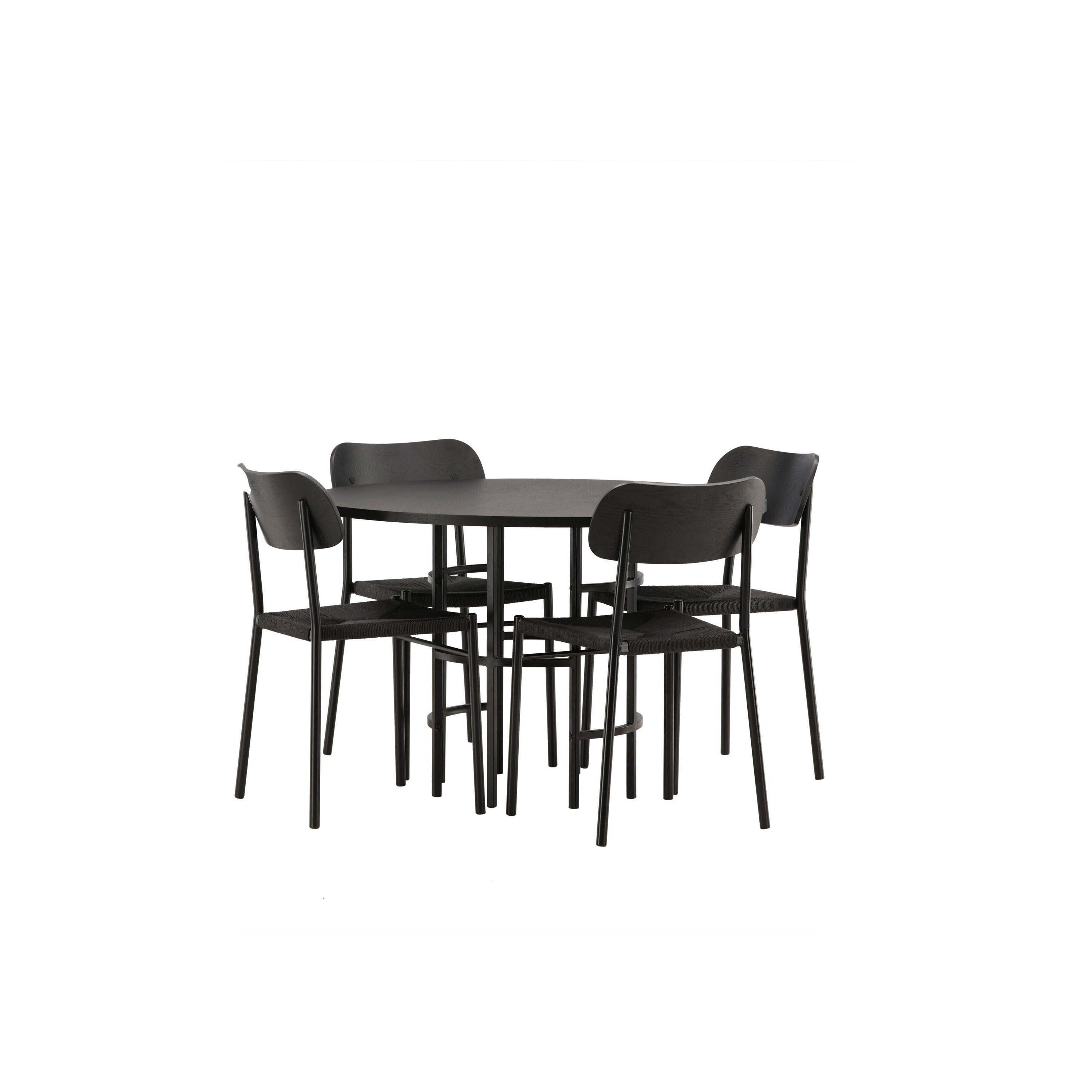 Copenhagen Rund Matgrupp-GR Dining Set-Venture Home-peaceofhome.se