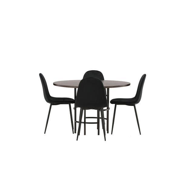 Copenhagen Rund Matgrupp-GR Dining Set-Venture Home-peaceofhome.se