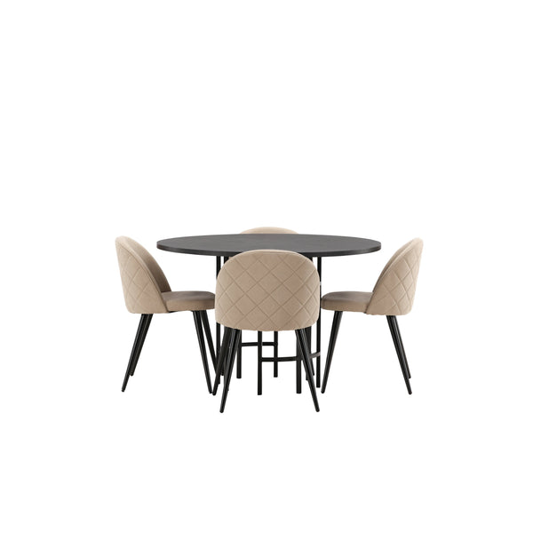 Copenhagen Rund Matgrupp-GR Dining Set-Venture Home-peaceofhome.se