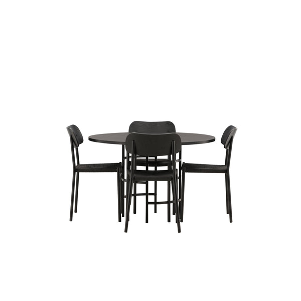 Copenhagen Rund Matgrupp-GR Dining Set-Venture Home-peaceofhome.se