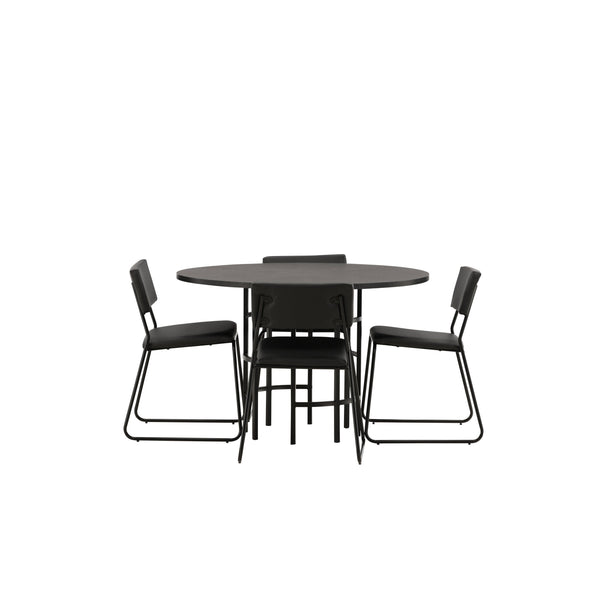 Copenhagen Rund Matgrupp-GR Dining Set-Venture Home-peaceofhome.se