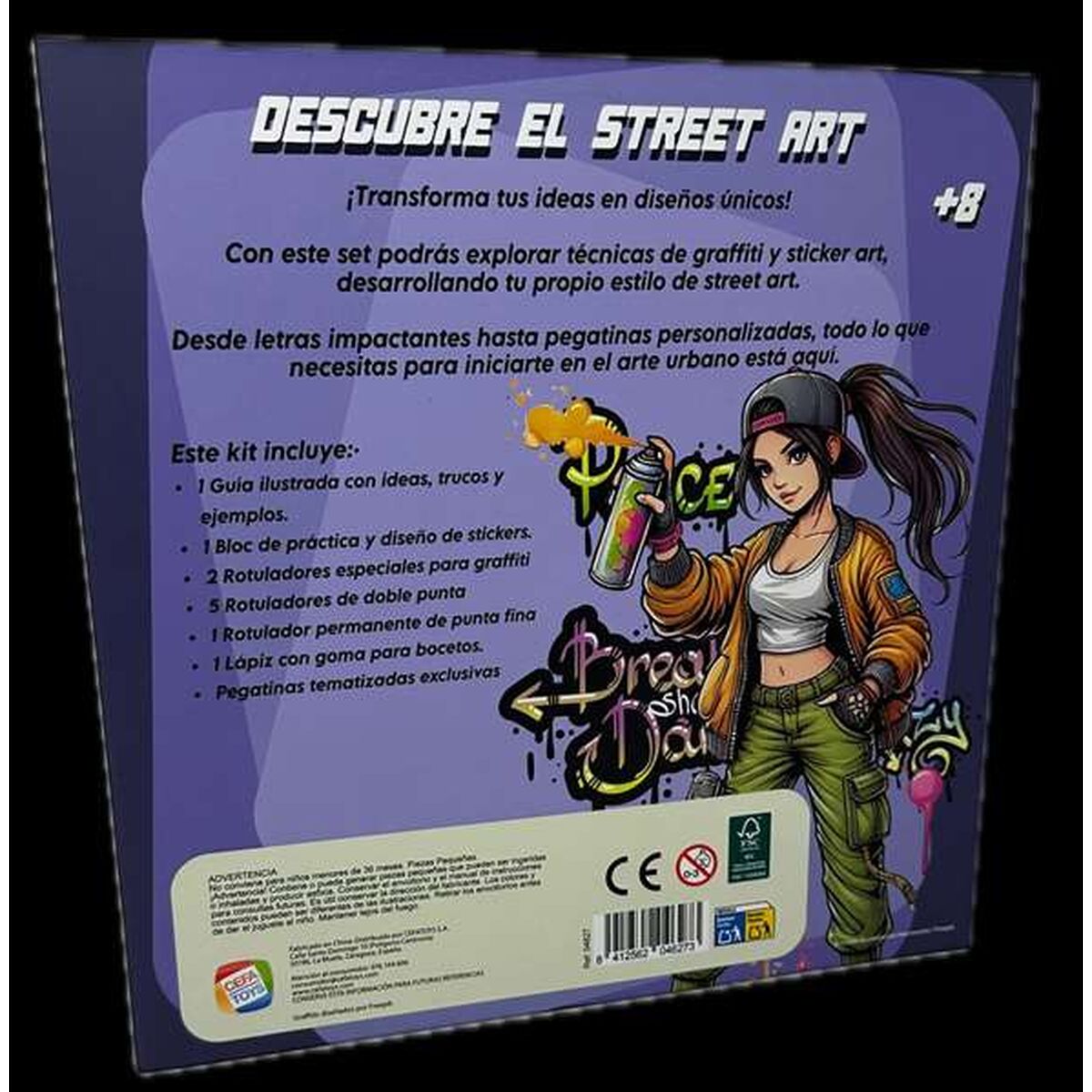 Craft Game Cefatoys Multicolour-Leksaker och spel, Kreativa aktiviteter-Cefatoys-peaceofhome.se