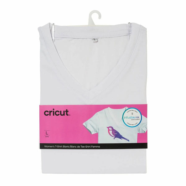 Customisable T-shirt for cutting plotters Cricut Women's-Kontor och Kontorsmaterial, konst och hantverk-Cricut-peaceofhome.se