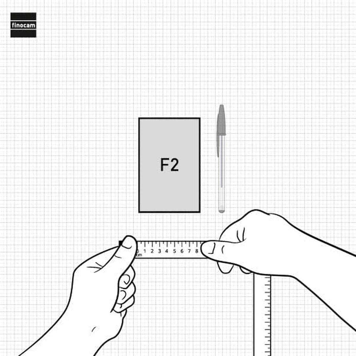 Dagbok Finocam FLEXI Röd Mini 8,2 x 12,7 cm 2025 Slät-Kontor och Kontorsmaterial, Kalendrar, dagböcker och personliga arrangörer-Finocam-peaceofhome.se