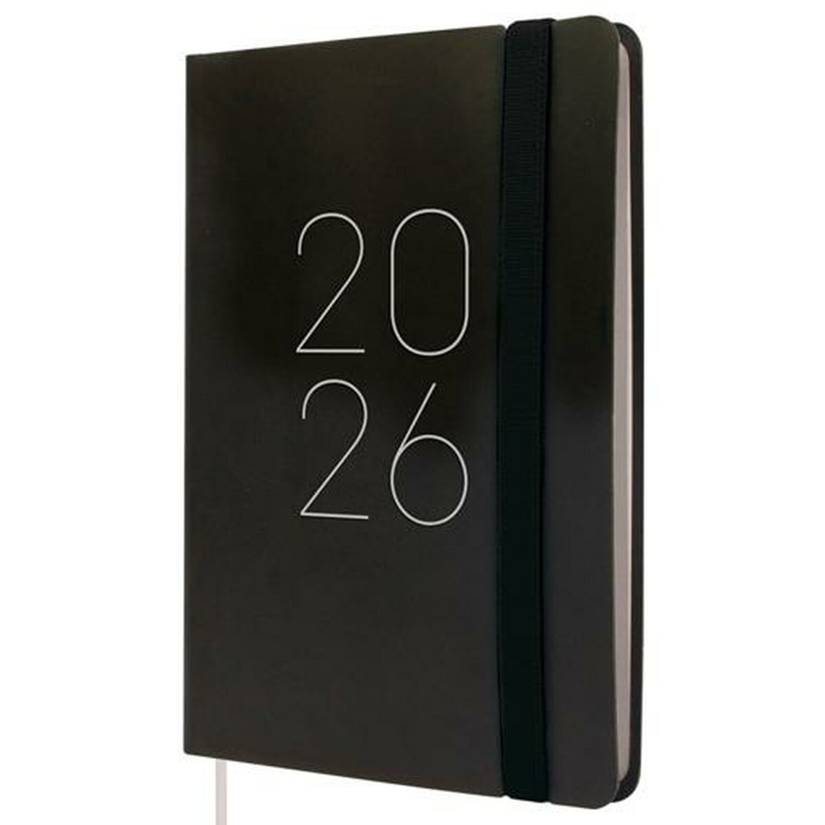 Dagbok Finocam FLEXI Svart 11,8 x 16,8 cm 2026-Kontor och Kontorsmaterial, Kalendrar, dagböcker och personliga arrangörer-Finocam-peaceofhome.se