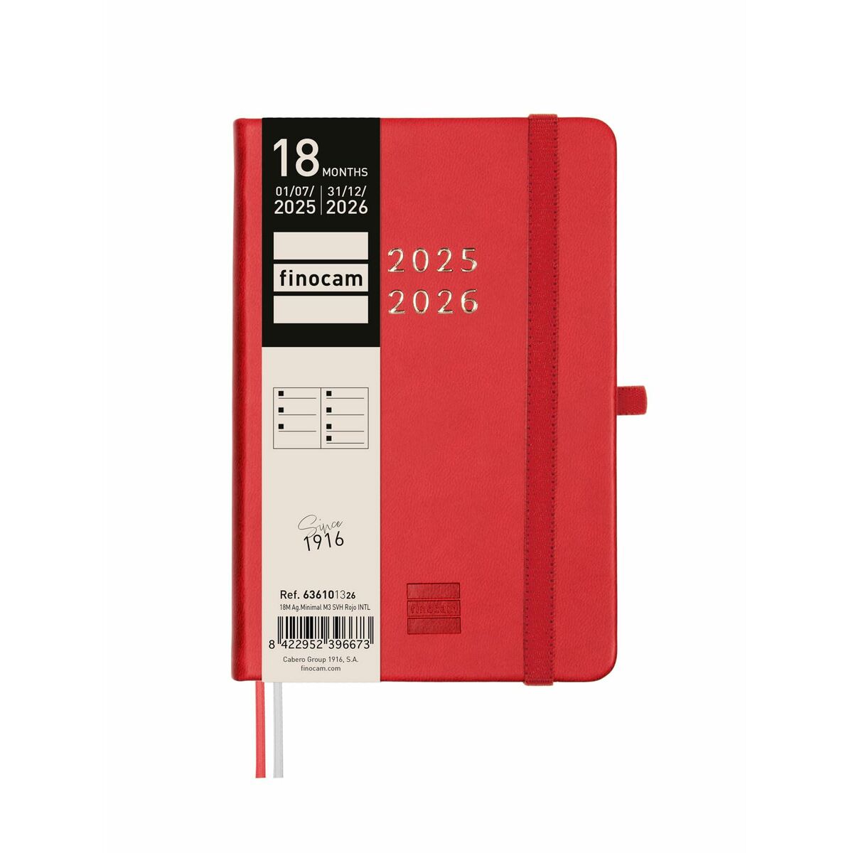 Dagbok Finocam-Kontor och Kontorsmaterial, Kalendrar, dagböcker och personliga arrangörer-Finocam-peaceofhome.se