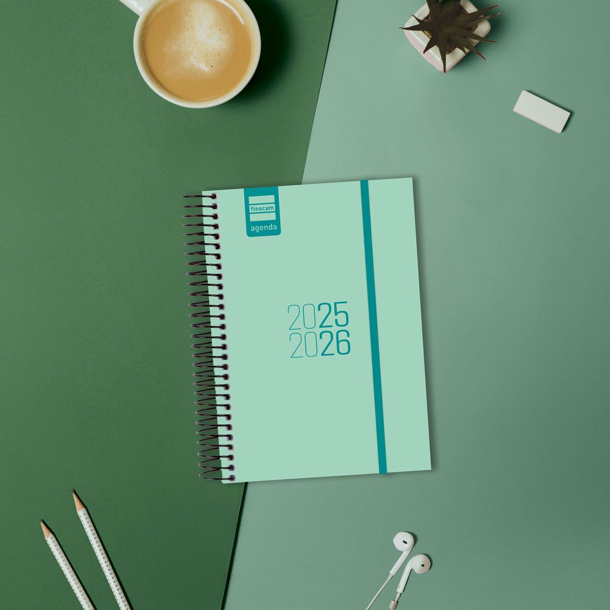 Dagbok Finocam-Kontor och Kontorsmaterial, Kalendrar, dagböcker och personliga arrangörer-Finocam-peaceofhome.se