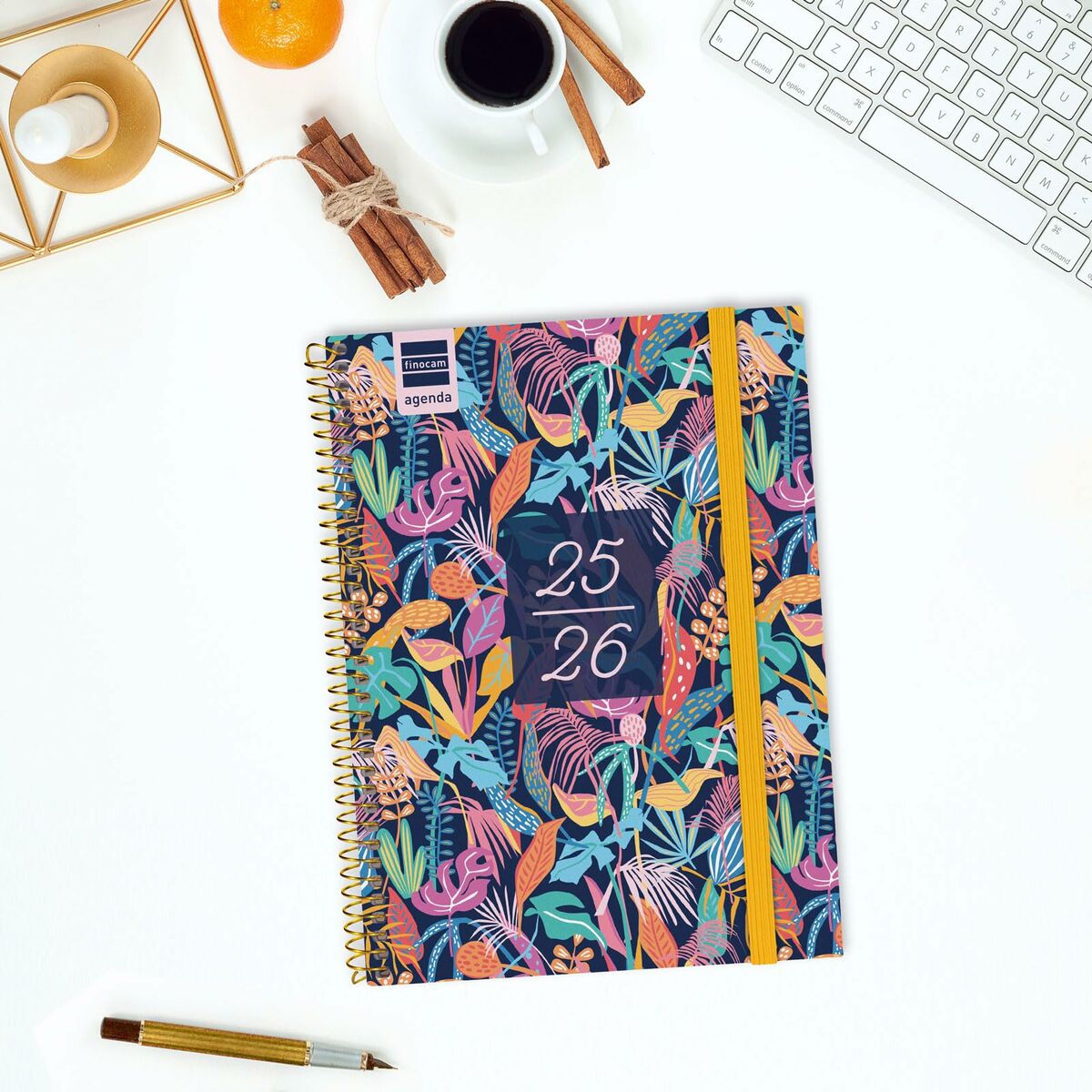 Dagbok Finocam-Kontor och Kontorsmaterial, Kalendrar, dagböcker och personliga arrangörer-Finocam-peaceofhome.se