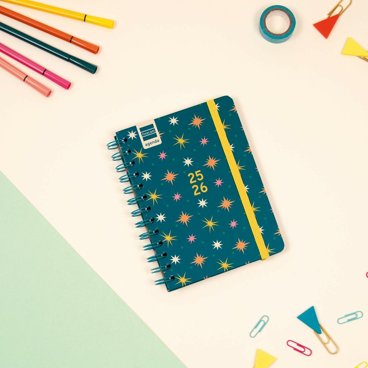 Dagbok Finocam-Kontor och Kontorsmaterial, Kalendrar, dagböcker och personliga arrangörer-Finocam-peaceofhome.se