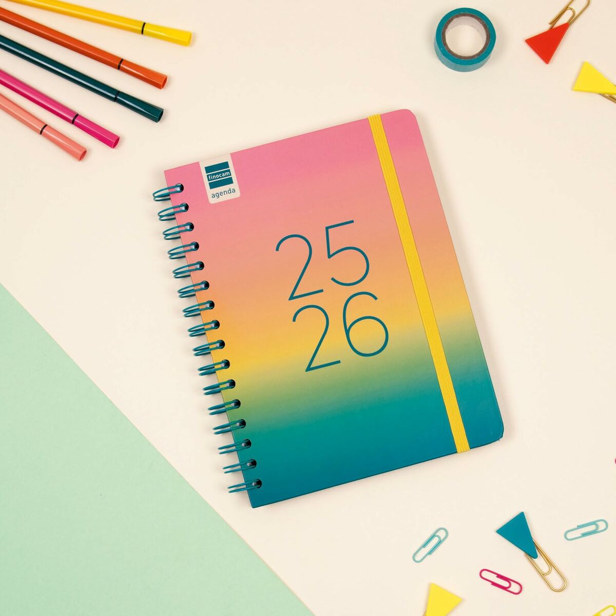 Dagbok Finocam-Kontor och Kontorsmaterial, Kalendrar, dagböcker och personliga arrangörer-Finocam-peaceofhome.se