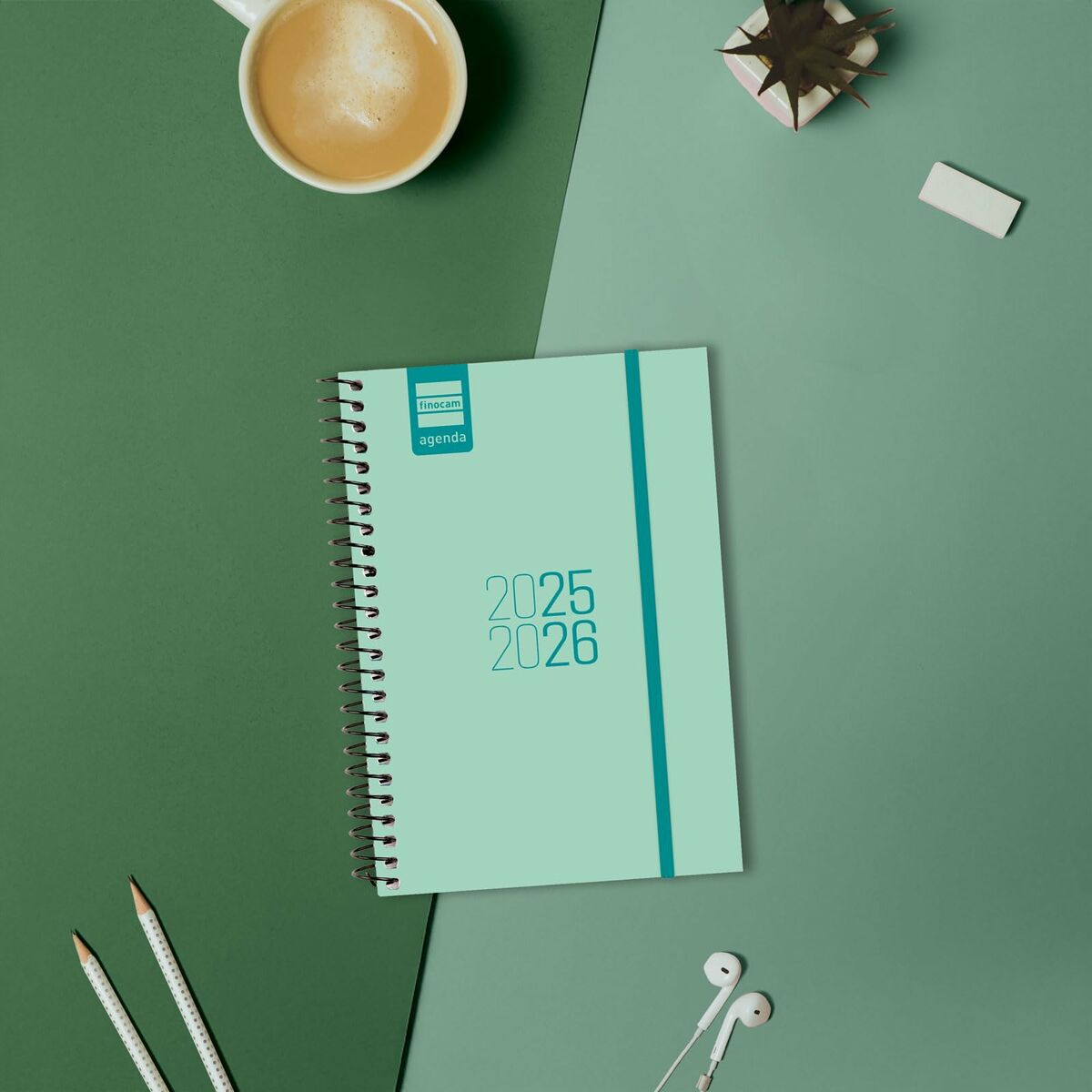 Dagbok Finocam-Kontor och Kontorsmaterial, Kalendrar, dagböcker och personliga arrangörer-Finocam-peaceofhome.se