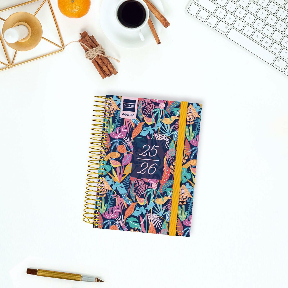 Dagbok Finocam-Kontor och Kontorsmaterial, Kalendrar, dagböcker och personliga arrangörer-Finocam-peaceofhome.se