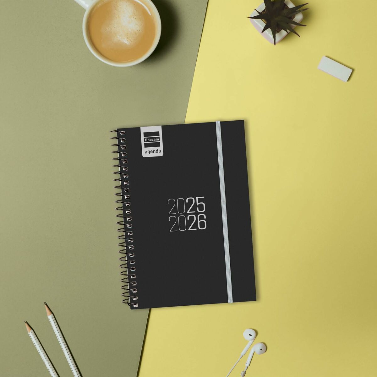 Dagbok Finocam-Kontor och Kontorsmaterial, Kalendrar, dagböcker och personliga arrangörer-Finocam-peaceofhome.se